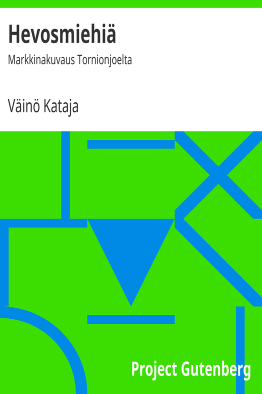 Hevosmiehiä cover