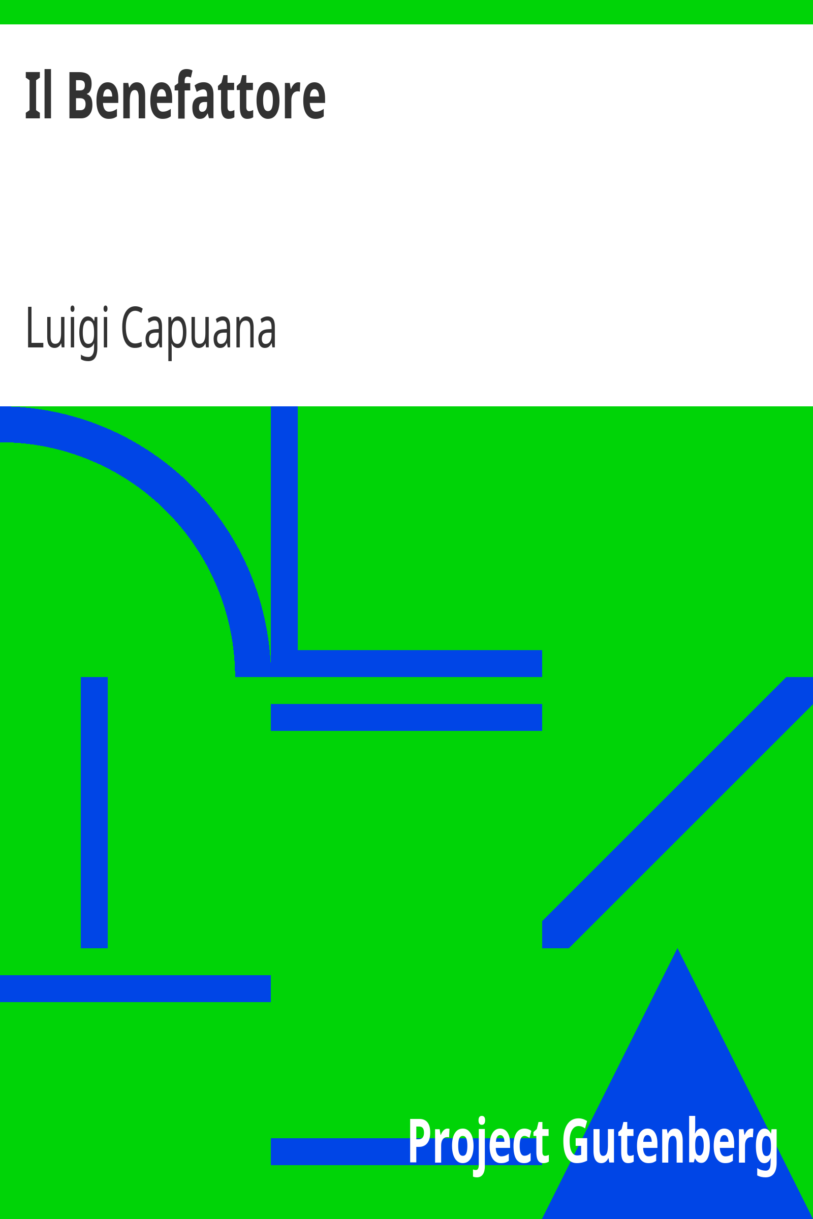 Il Benefattore cover