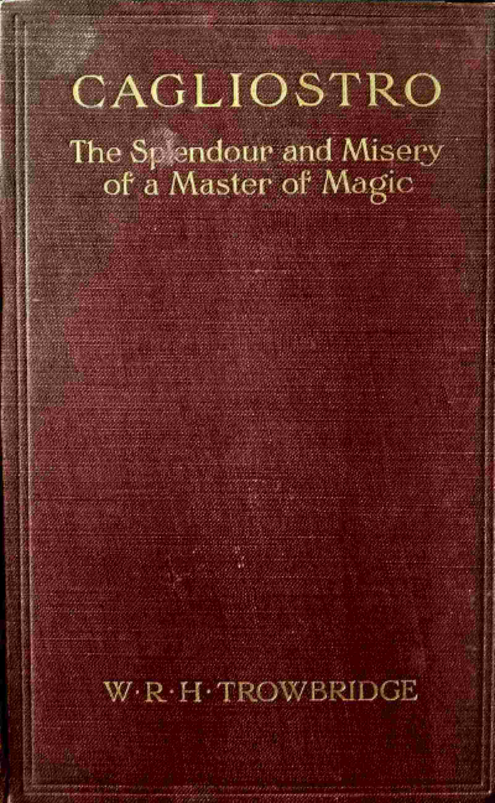 Cagliostro cover