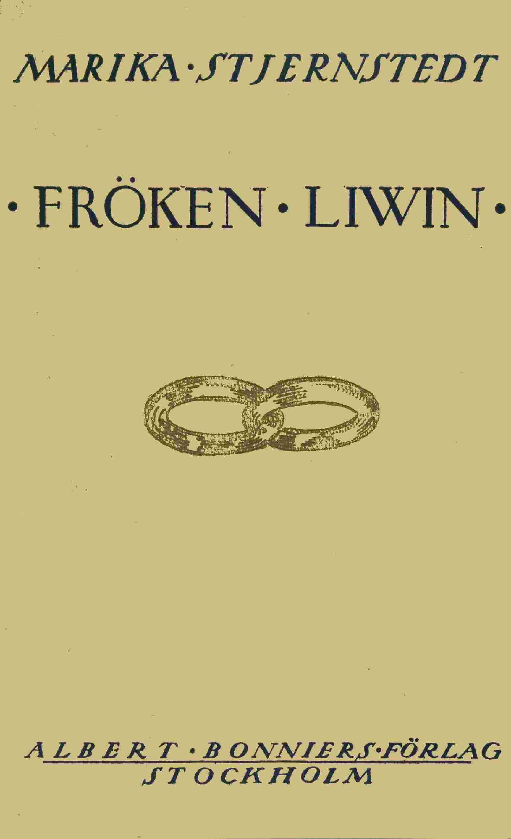 Fröken Liwin cover