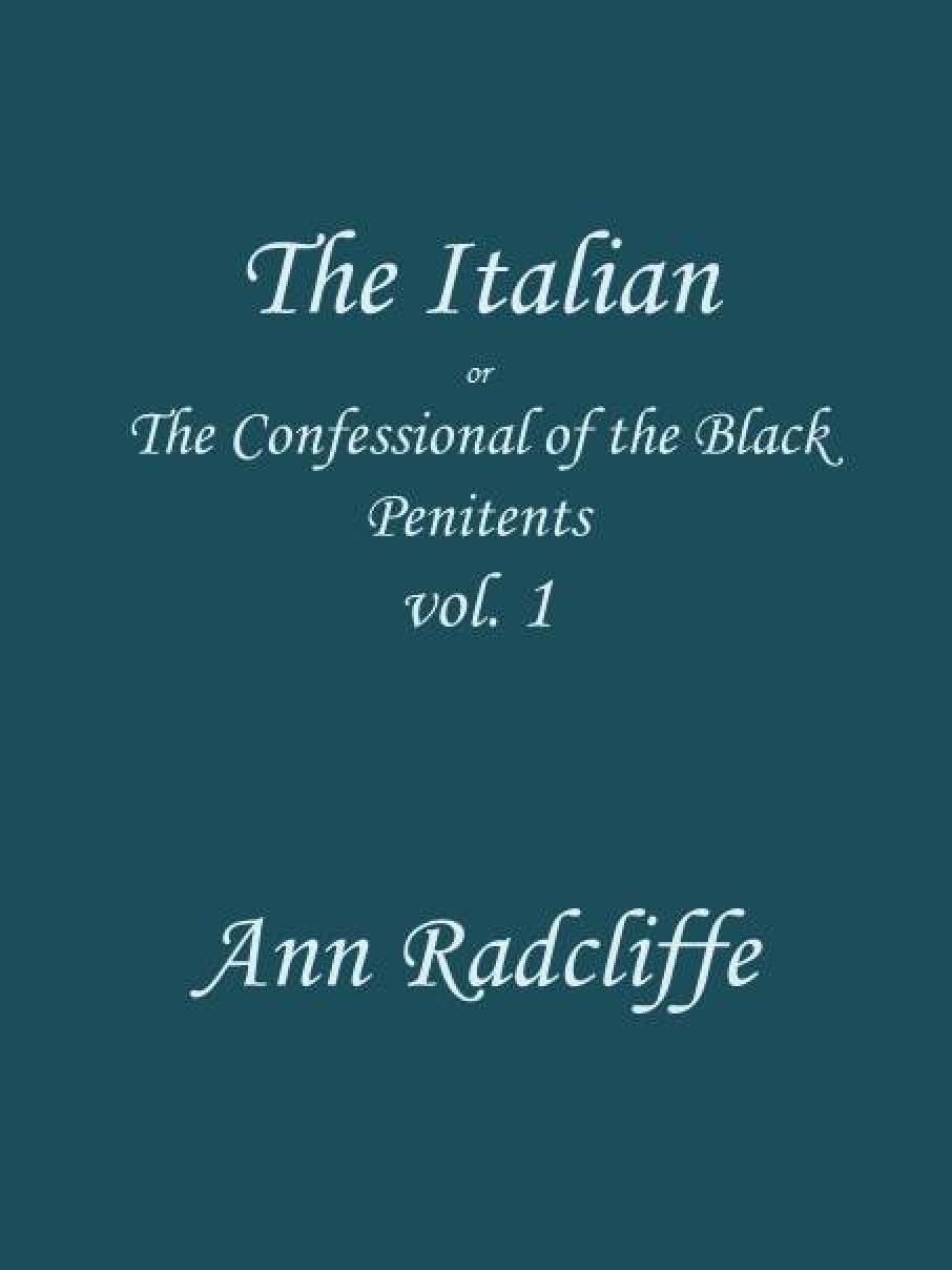 The Italian, Volume 1 (of 3) cover