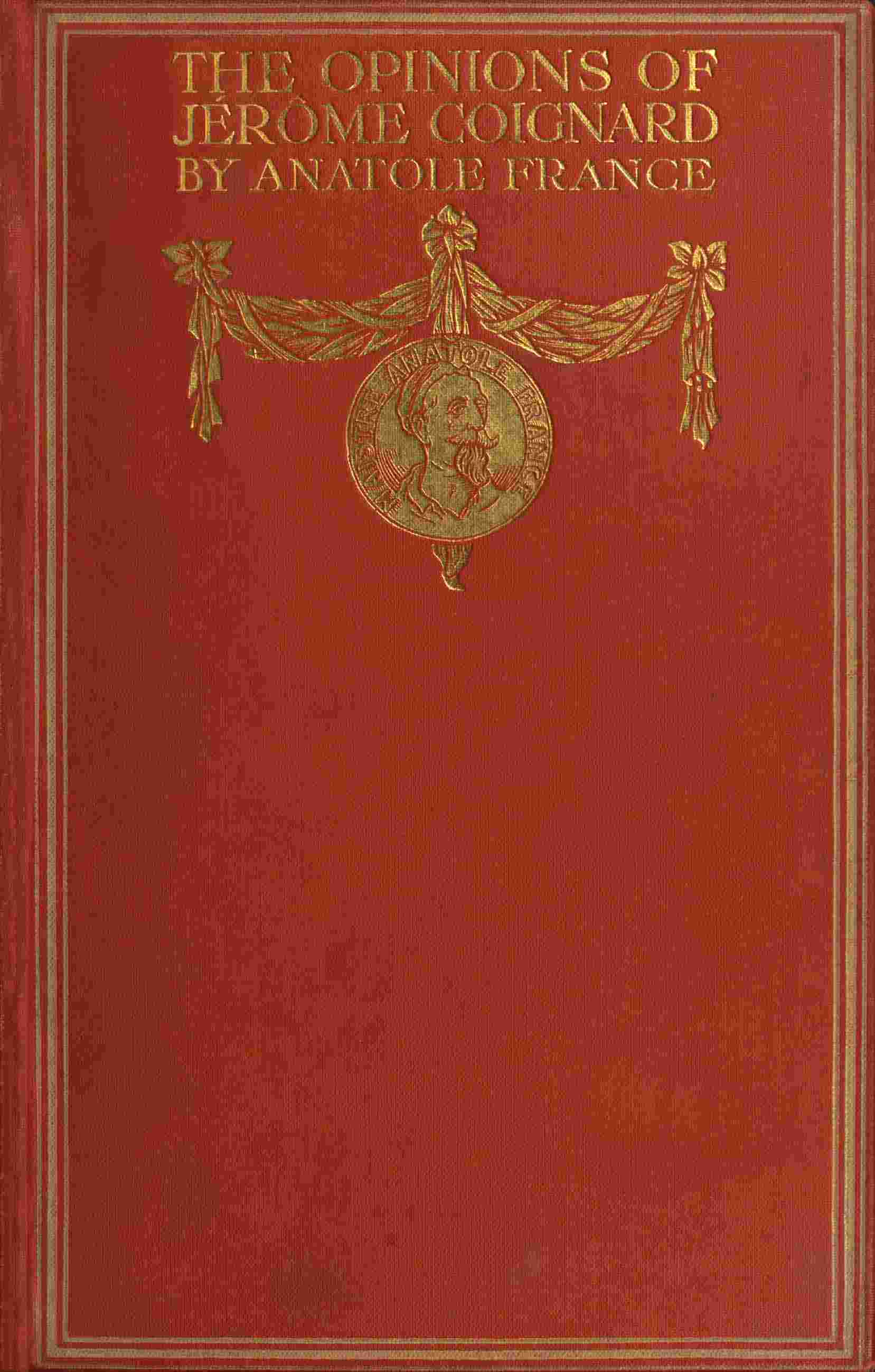 The opinions of Jérôme Coignard cover