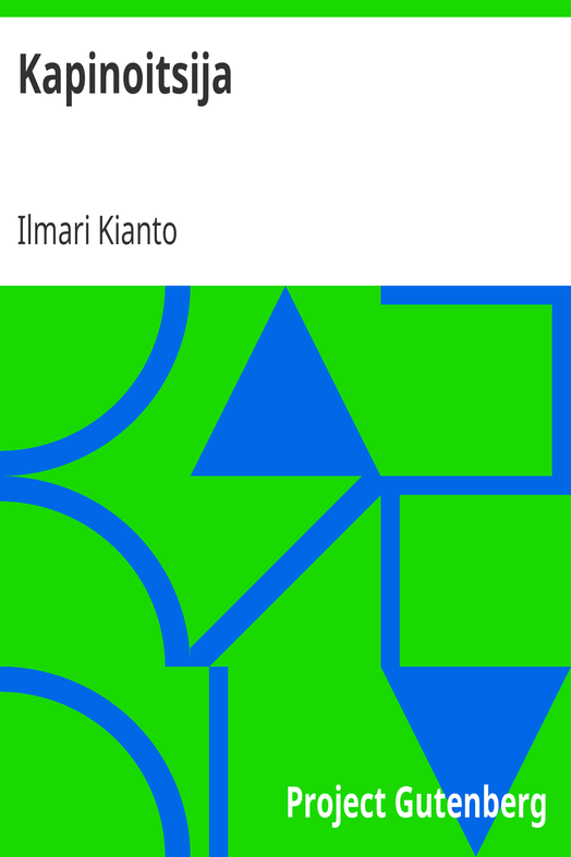 Kapinoitsija cover