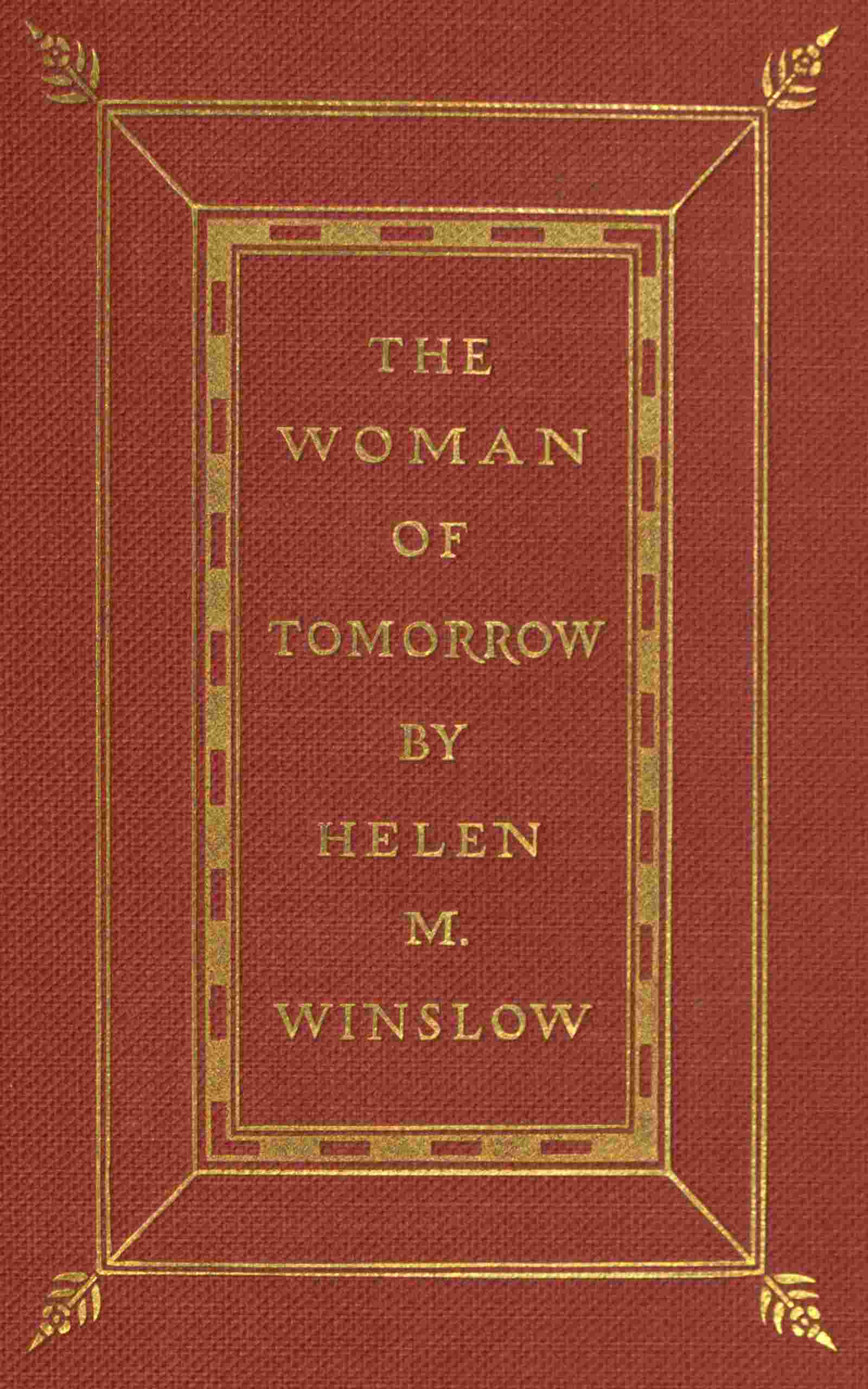 The woman of to-morrow cover