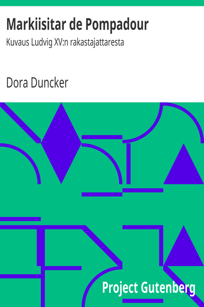 Markiisitar de Pompadour cover