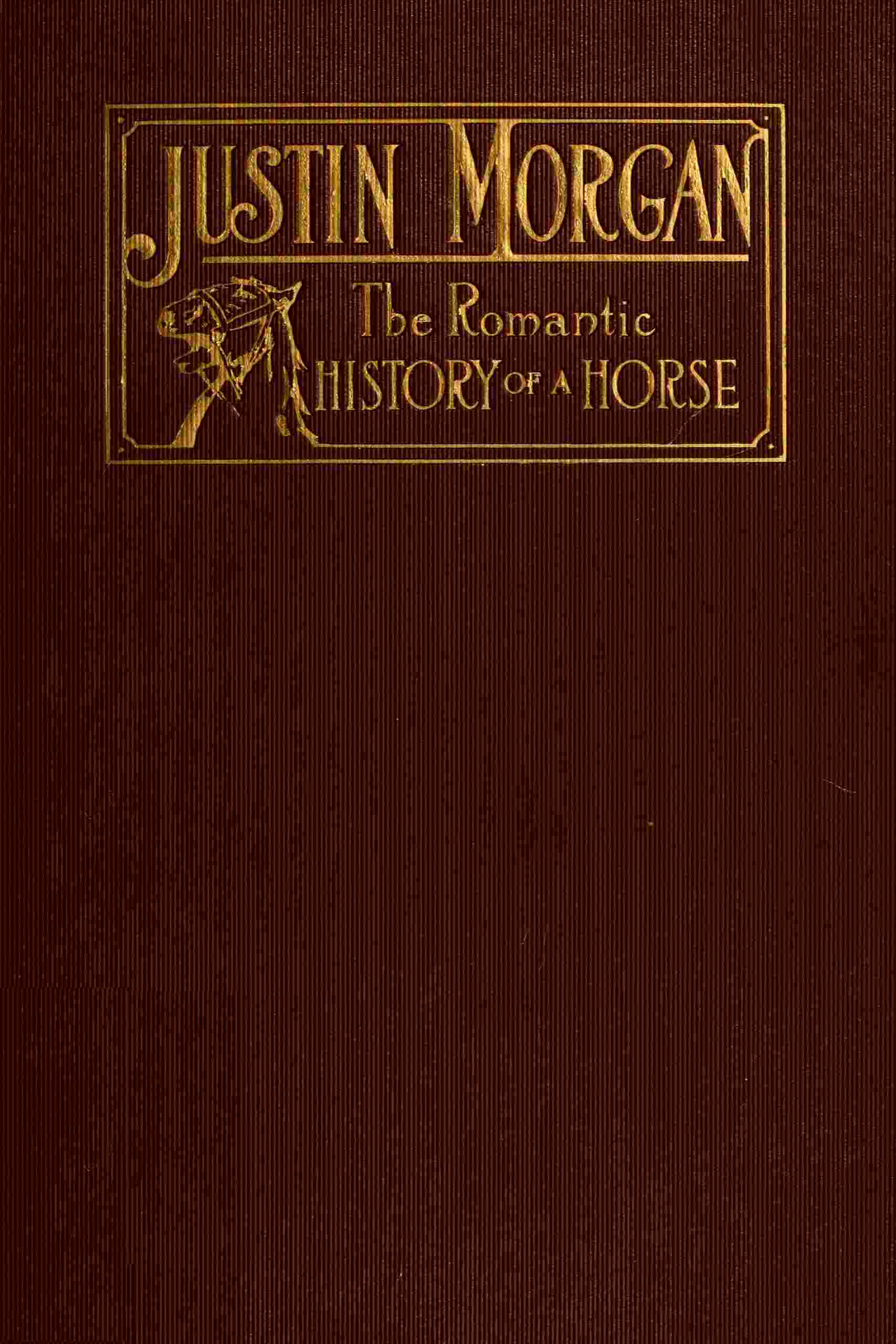 Justin Morgan, founder of his race cover