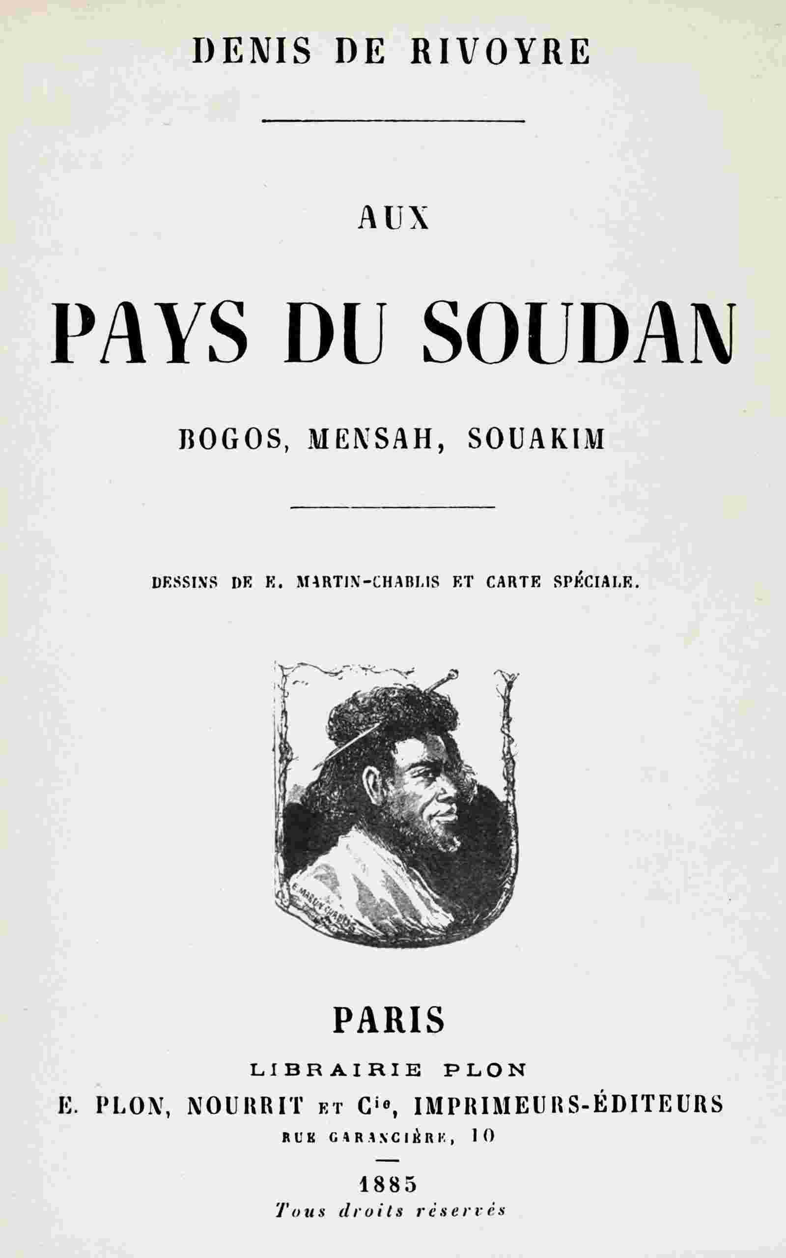 Aux pays du Soudan cover