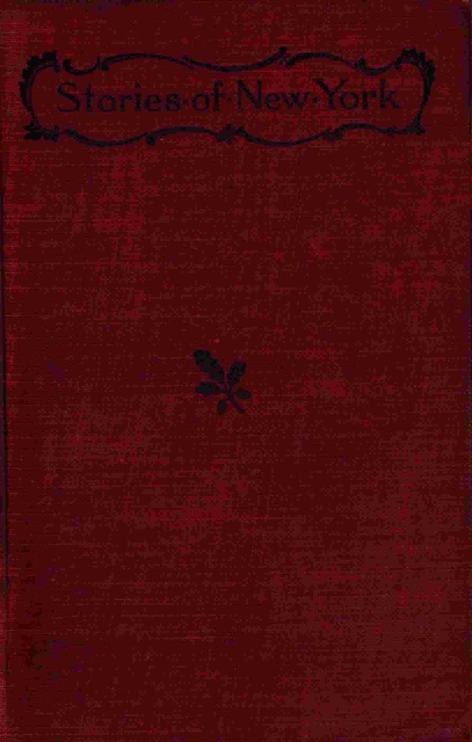 Stories of New York cover