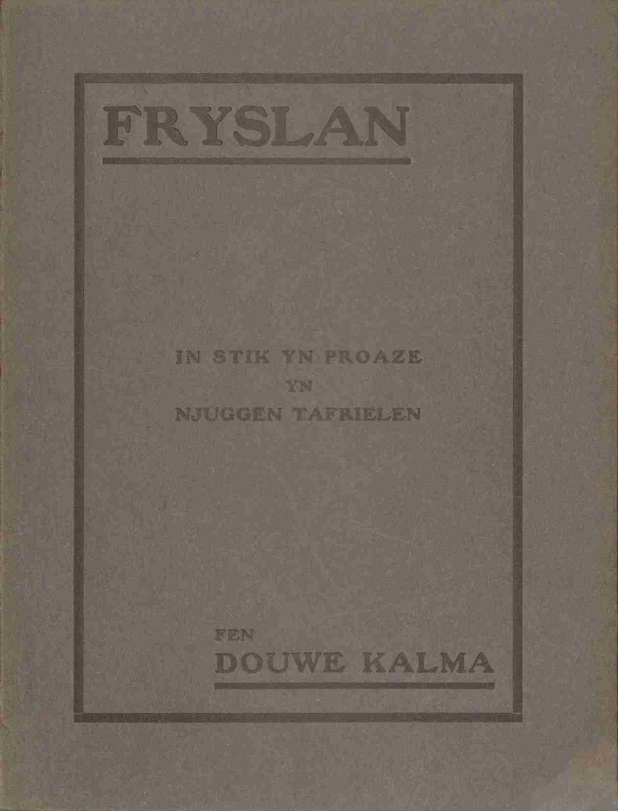 Fryslân cover