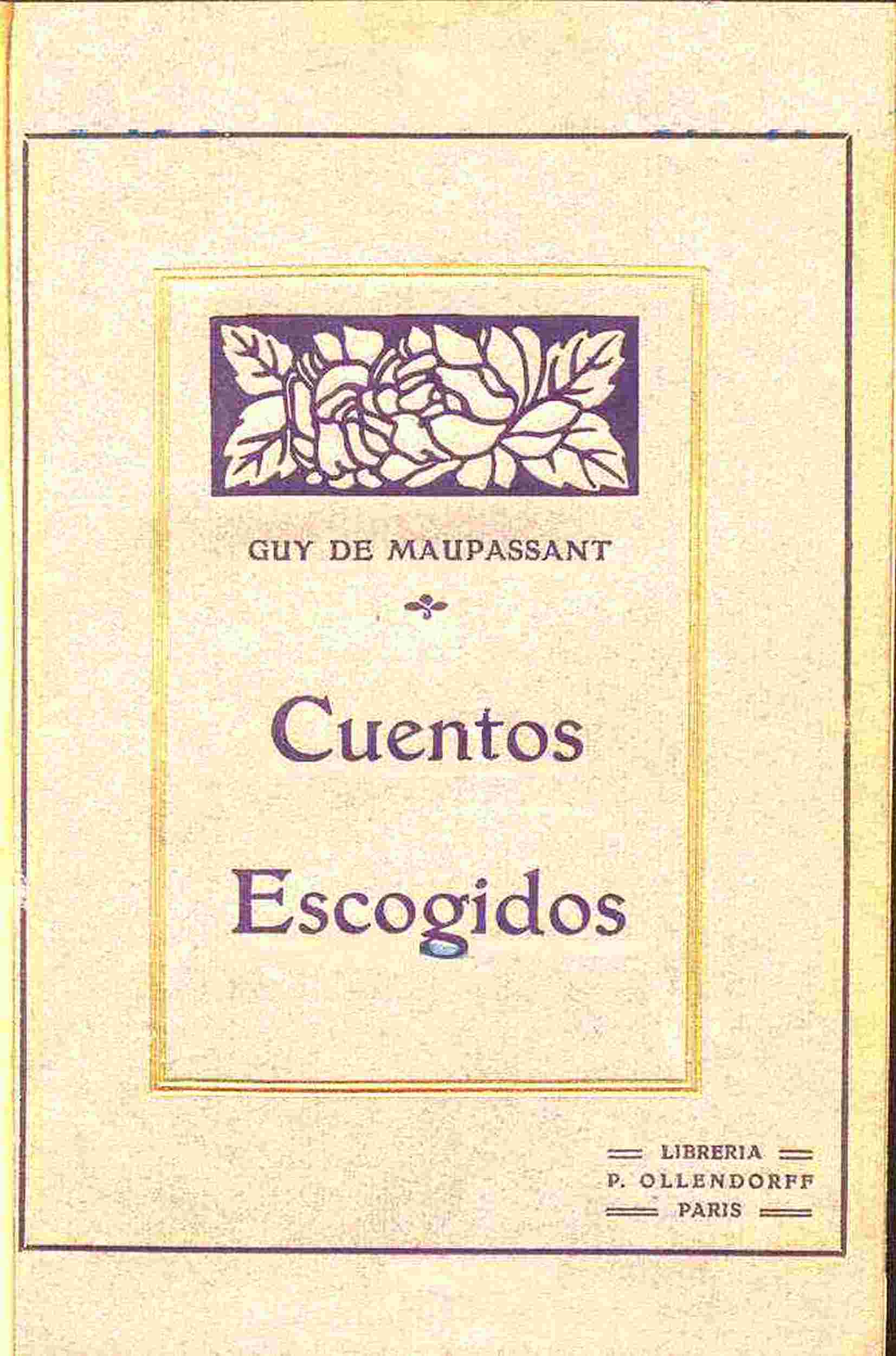 Cuentos escogidos cover