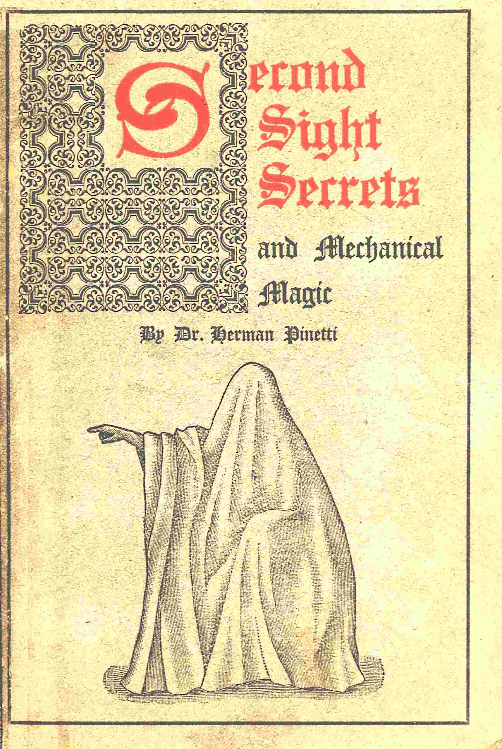 Second sight secrets and mechanical magic cover