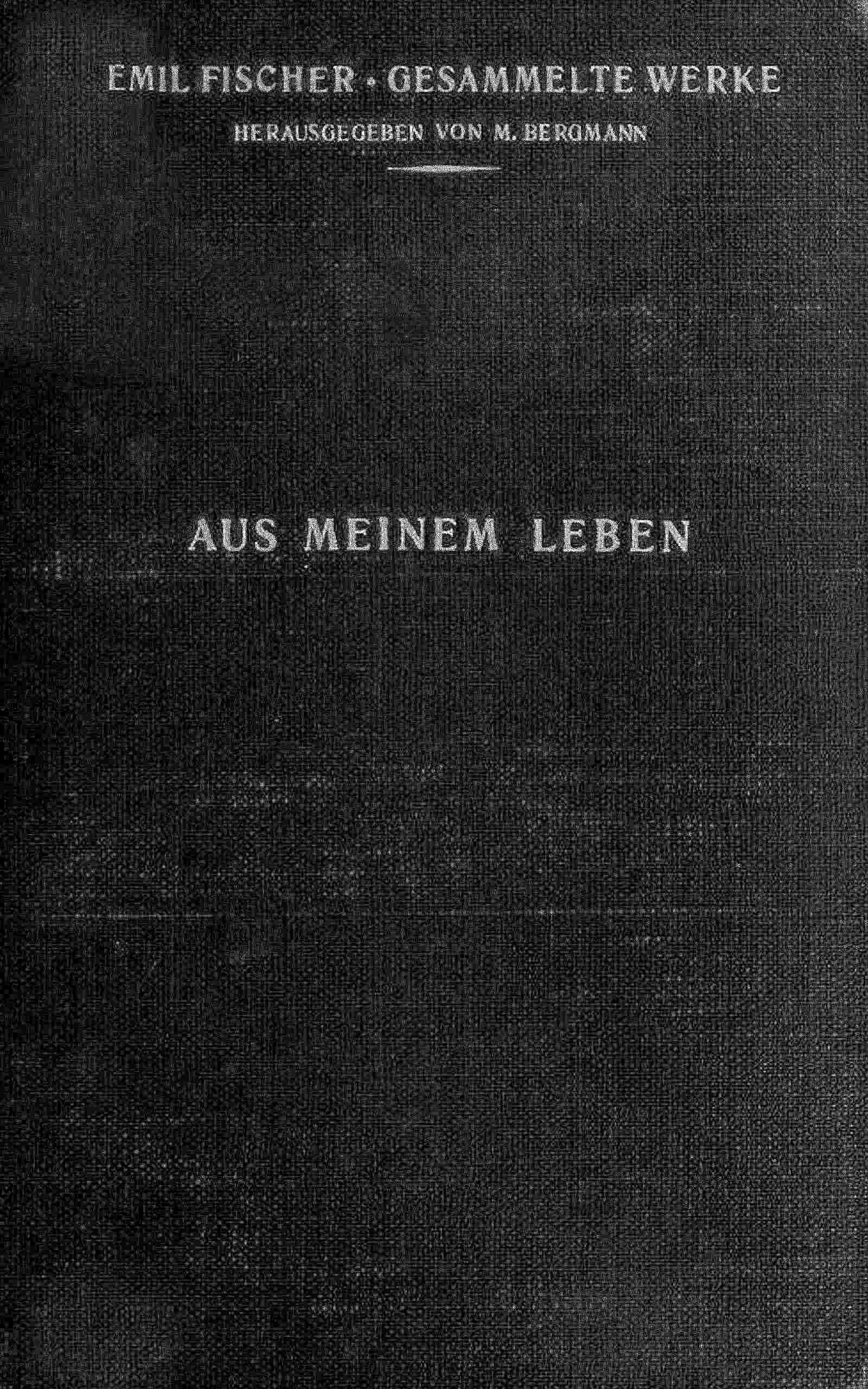 Aus meinem Leben cover