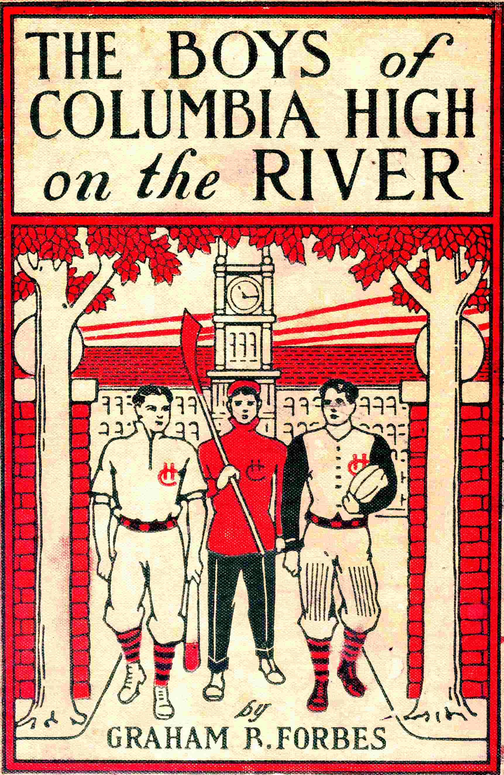 The boys of Columbia High on the river cover