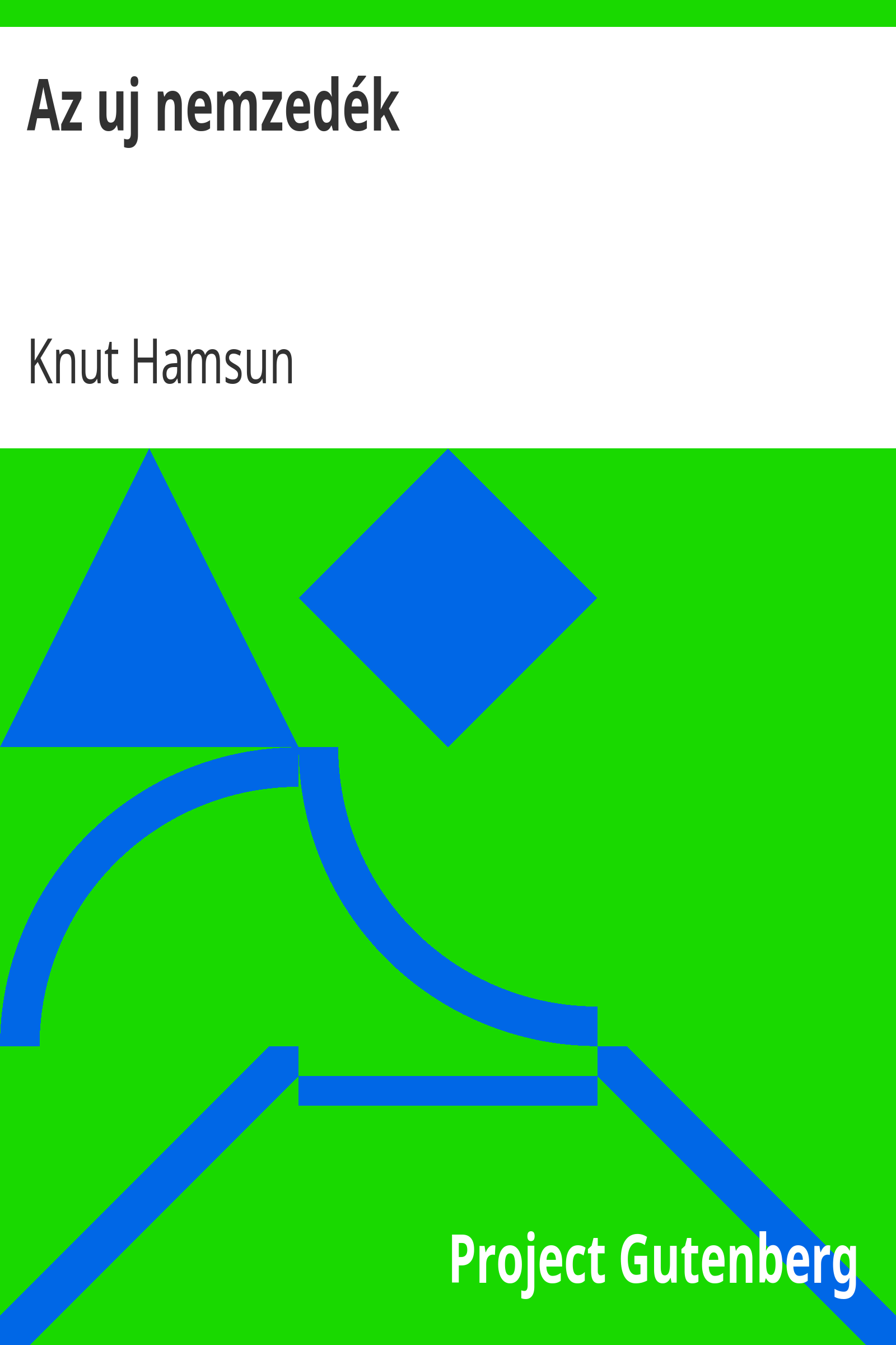 Az uj nemzedék cover