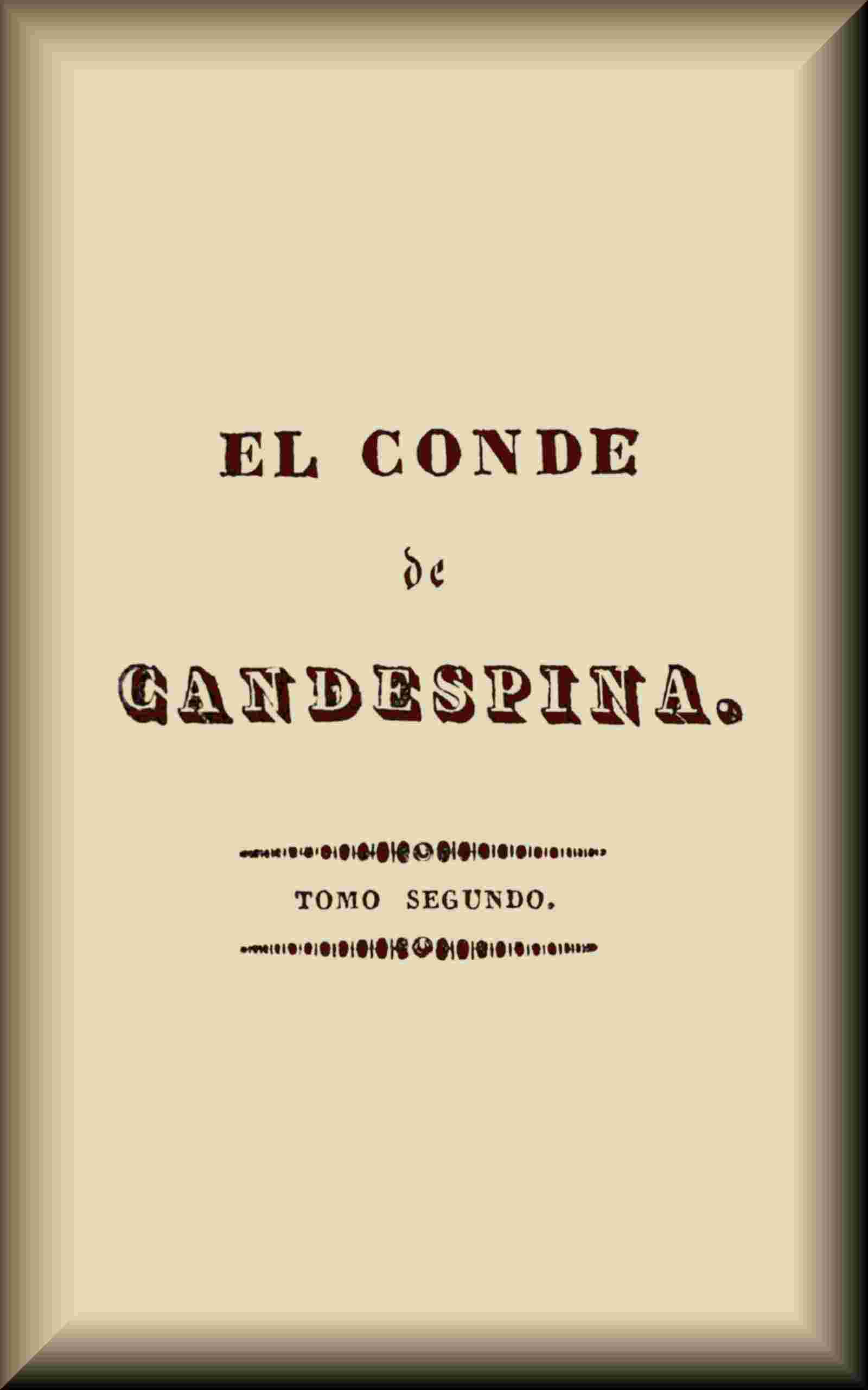 El conde de Candespina (2 de 2) cover