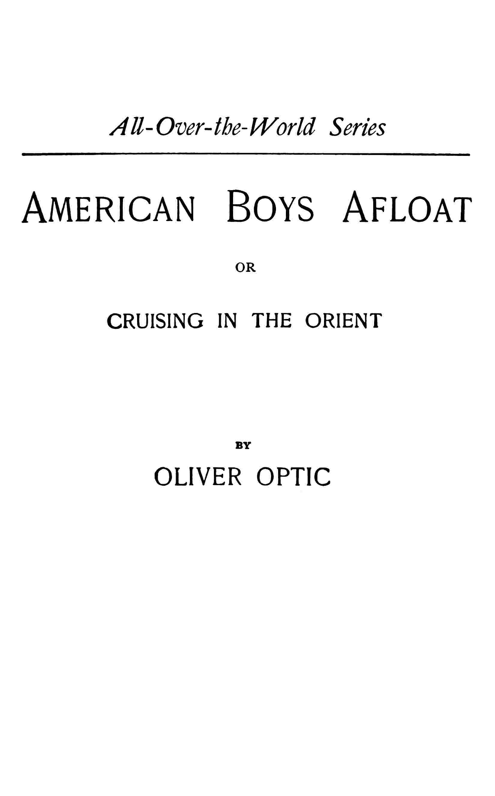 American boys afloat cover
