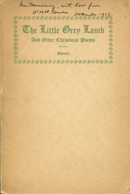 The little grey lamb, and other Christmas poems cover