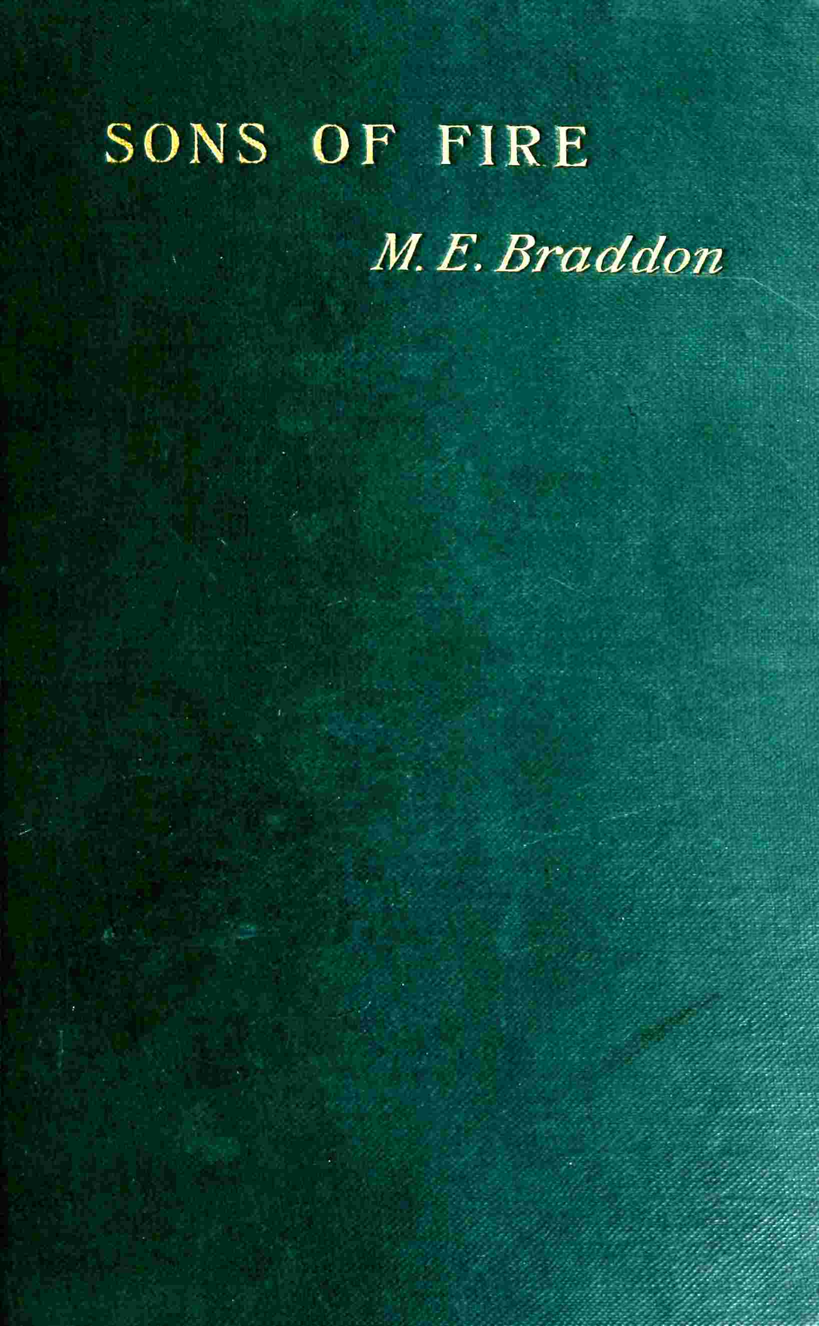 Sons of fire, Vol. II. cover