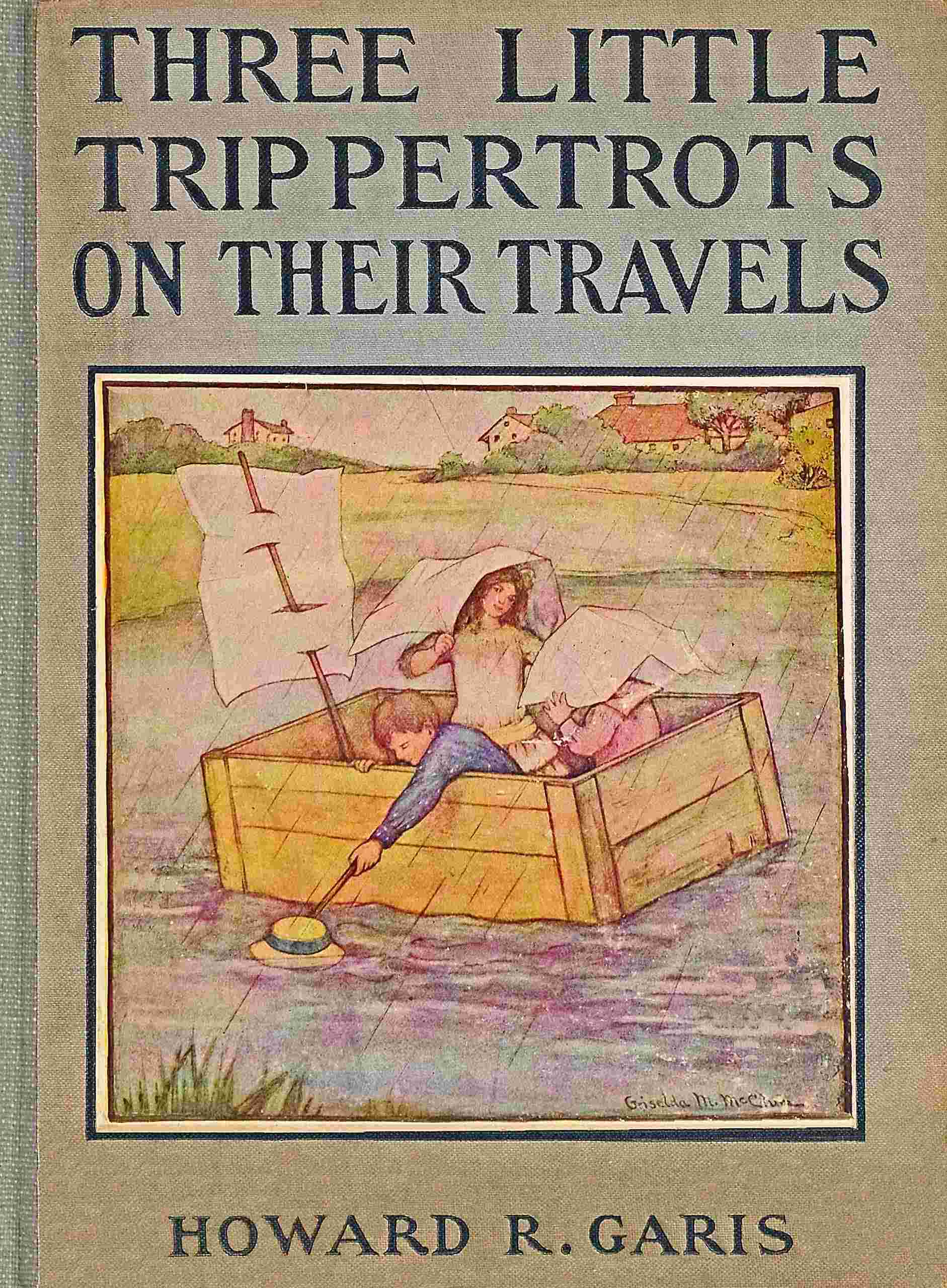 Three little Trippertrots on their travels cover