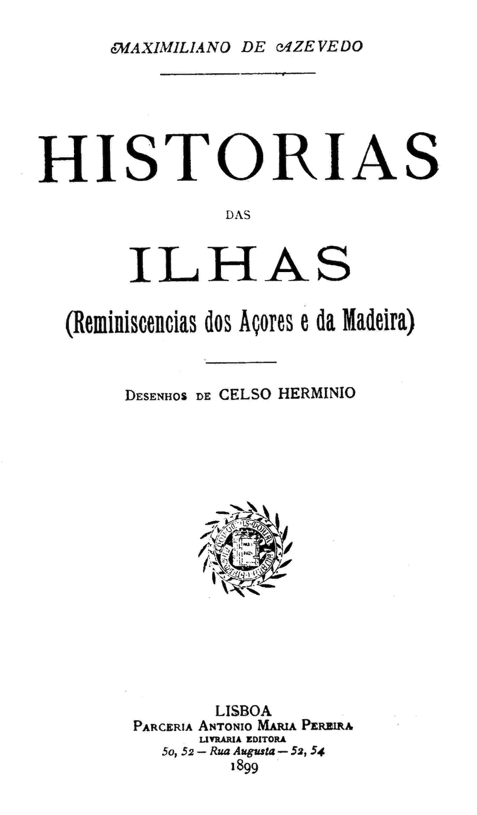 Historias das Ilhas cover