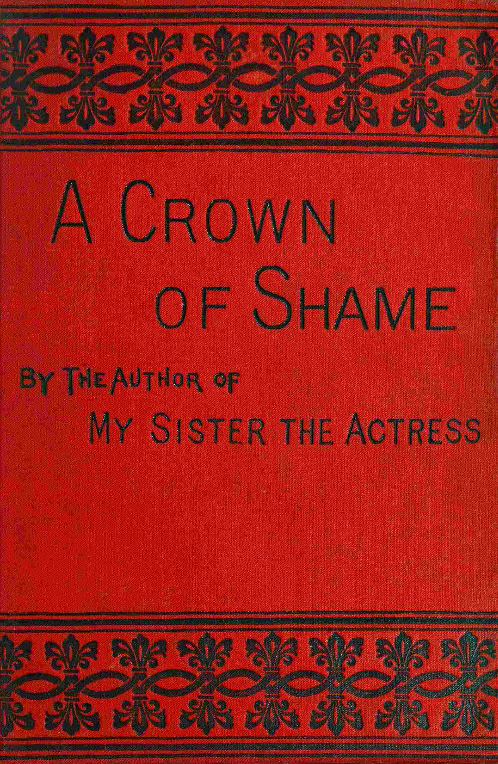 A crown of shame, volume 3 (of 3) cover