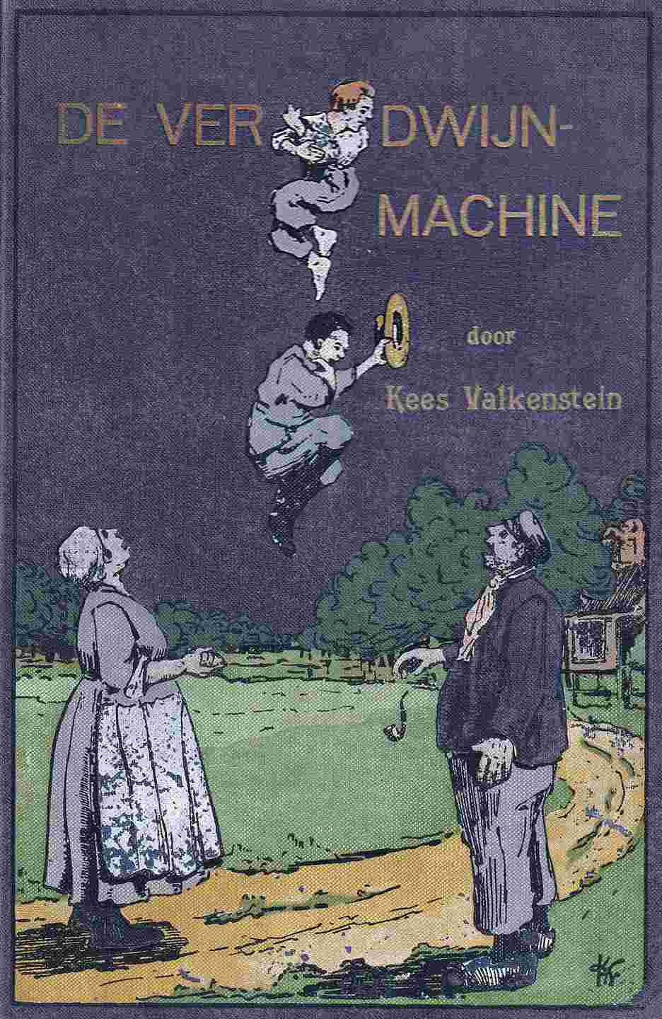 De verdwijn-machine cover
