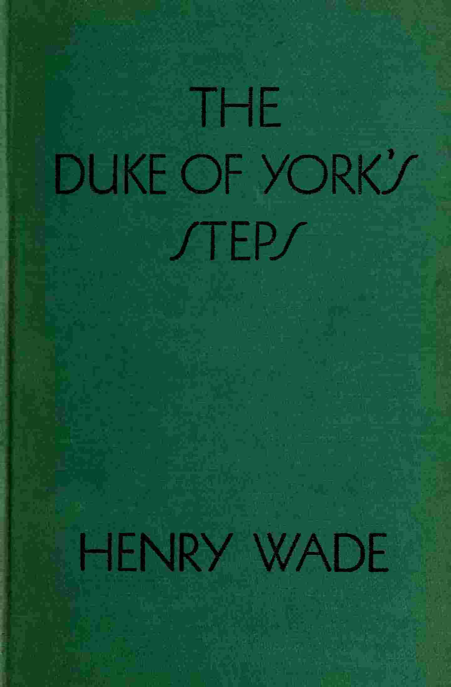 The Duke of York's steps cover