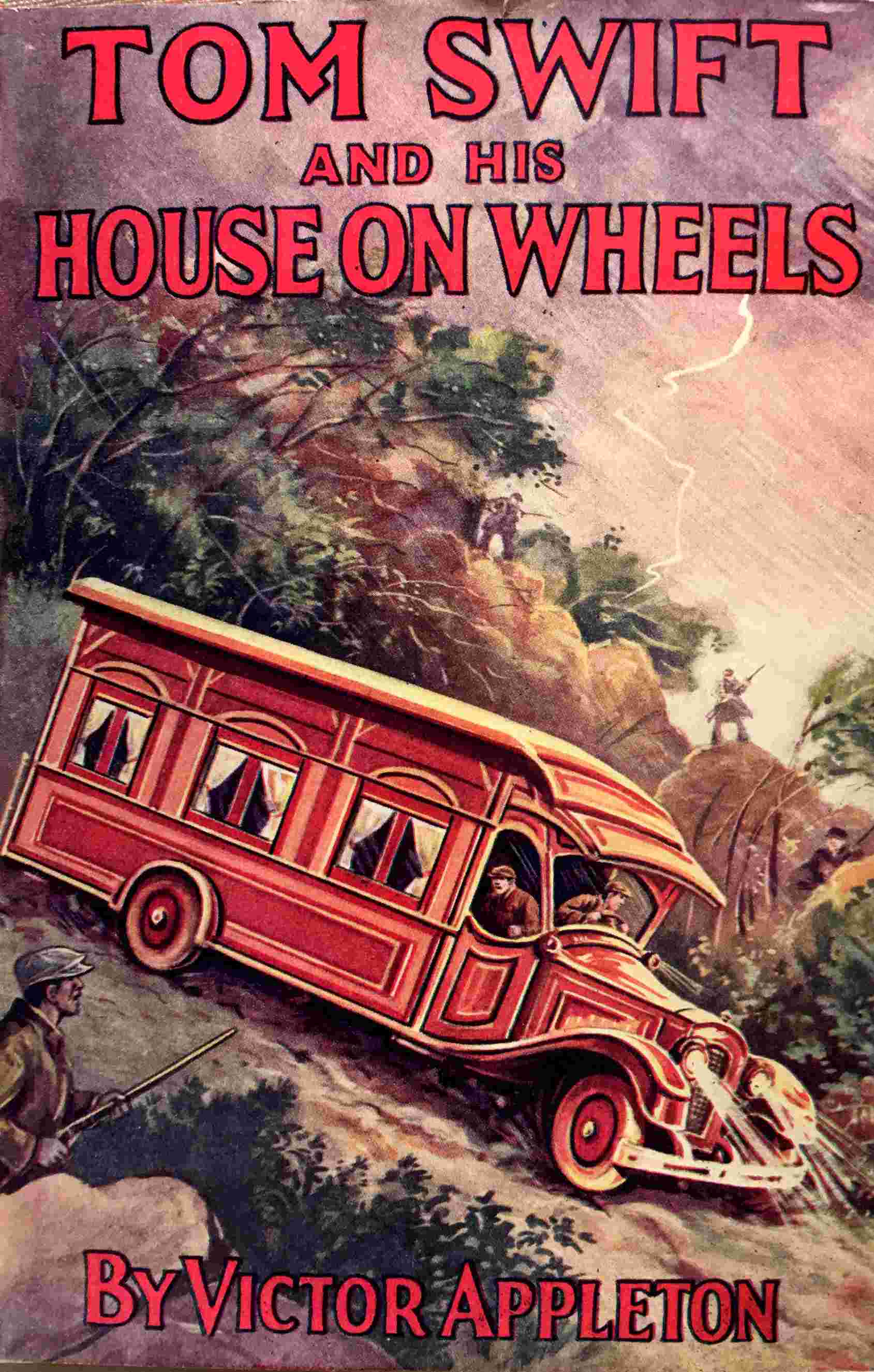Tom Swift and his house on wheels cover
