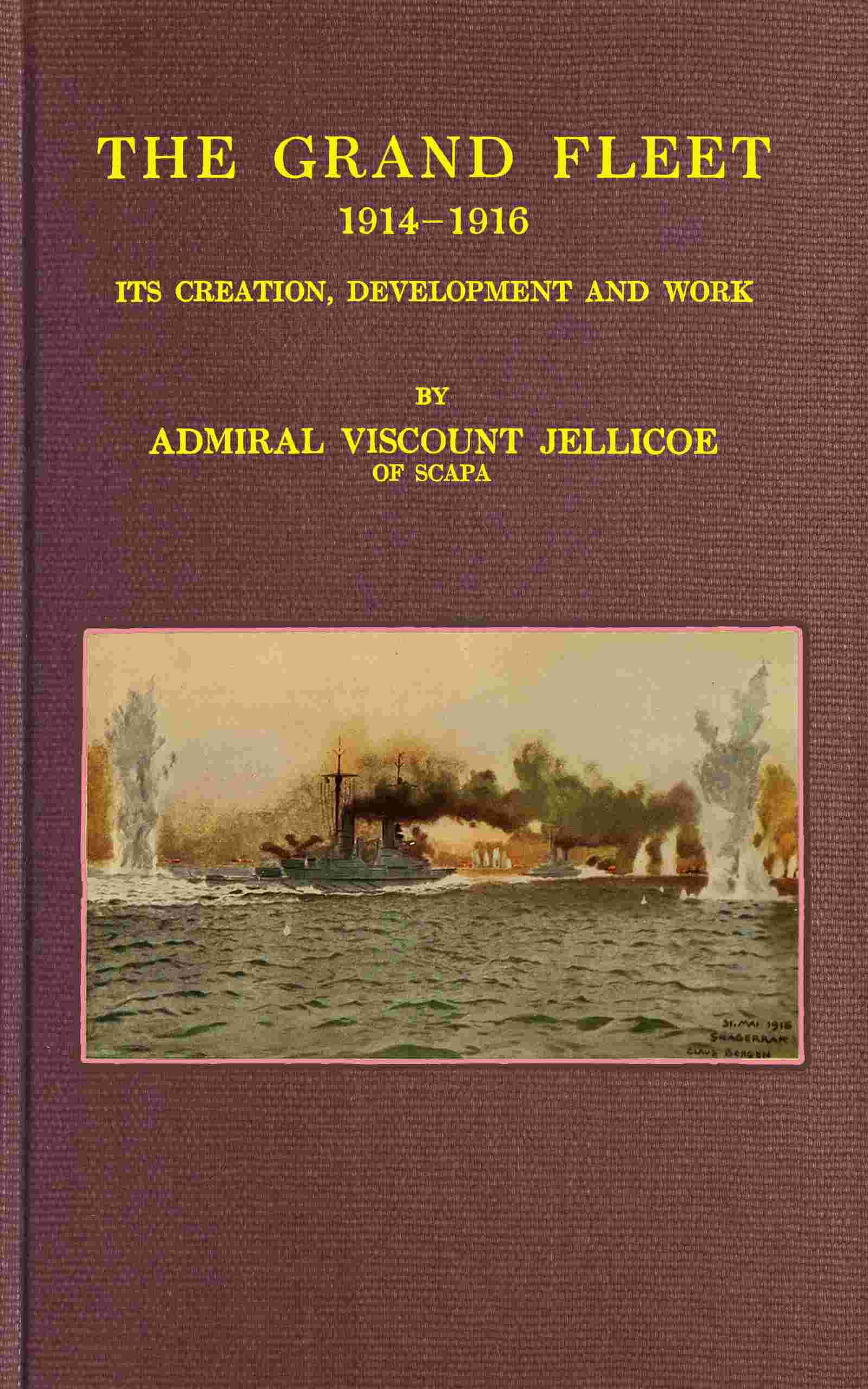 The Grand Fleet, 1914-1916 cover