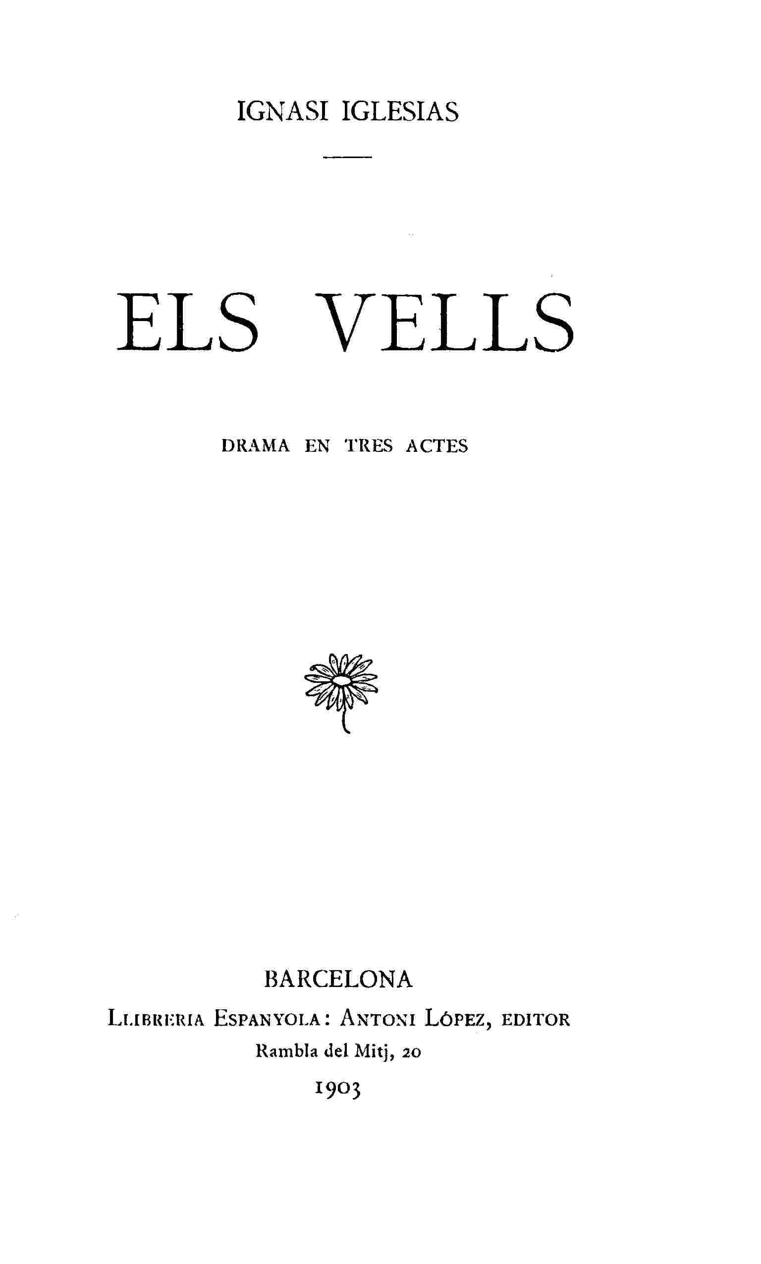 Els vells cover