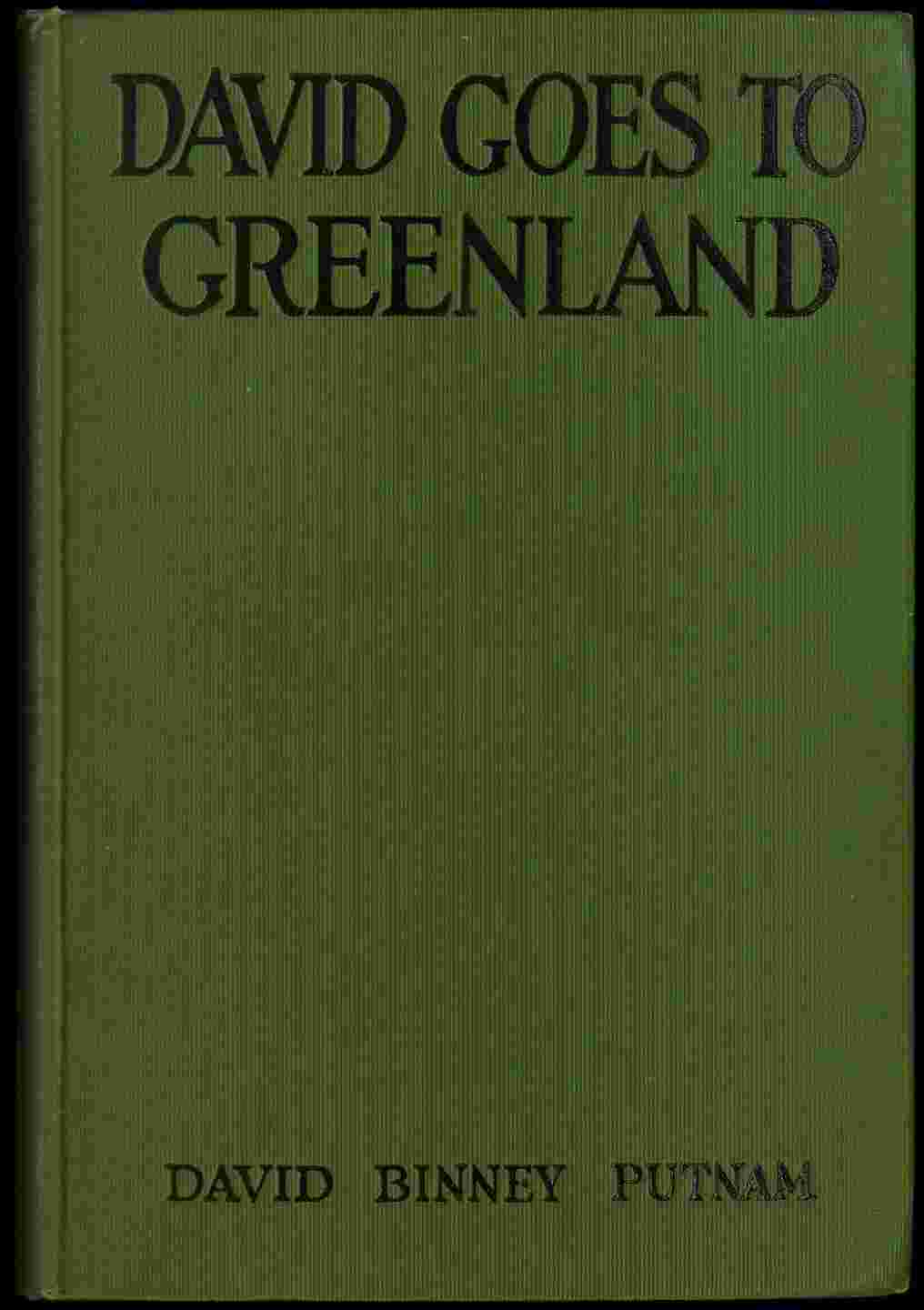 David goes to Greenland cover