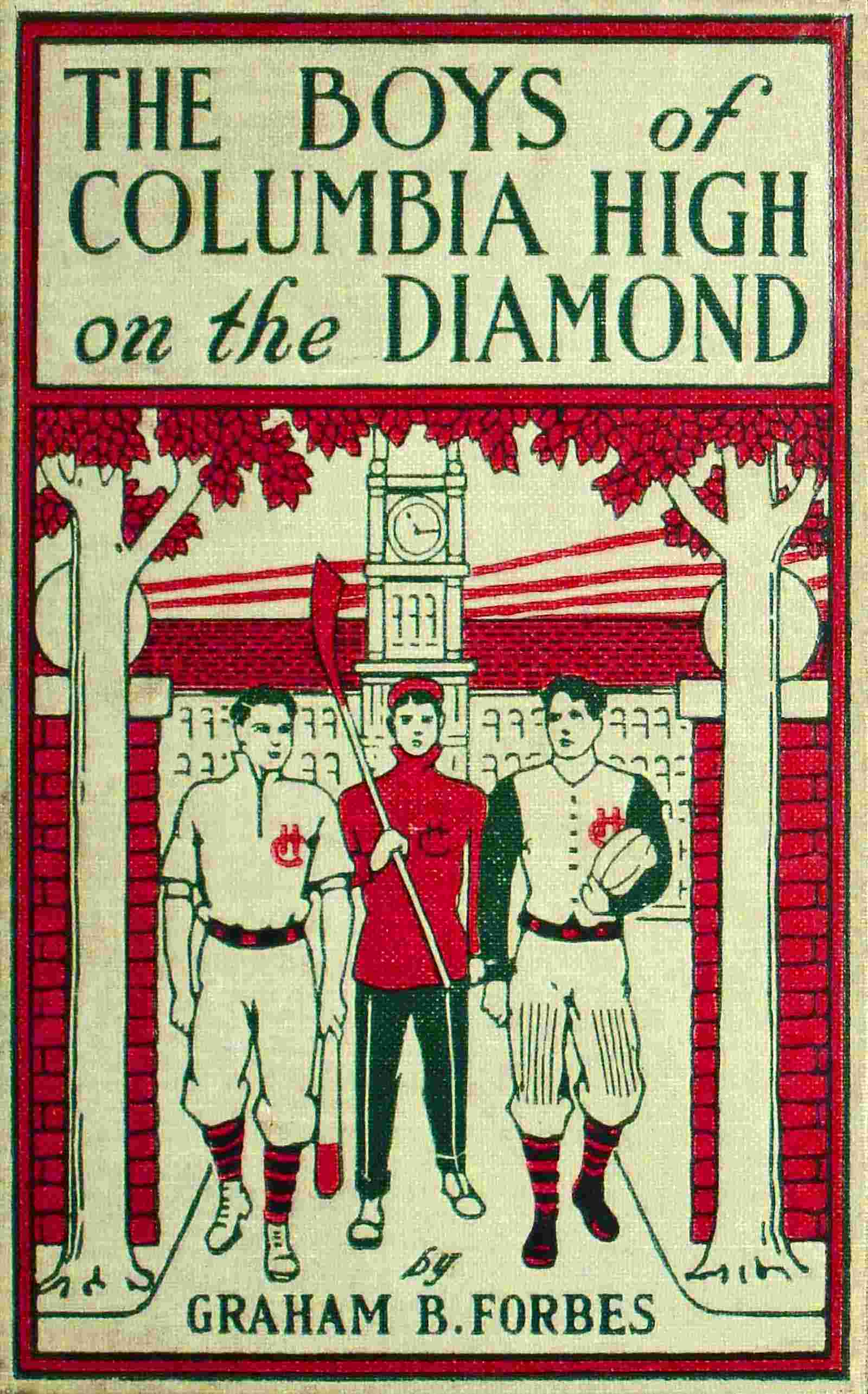 The boys of Columbia High on the diamond cover