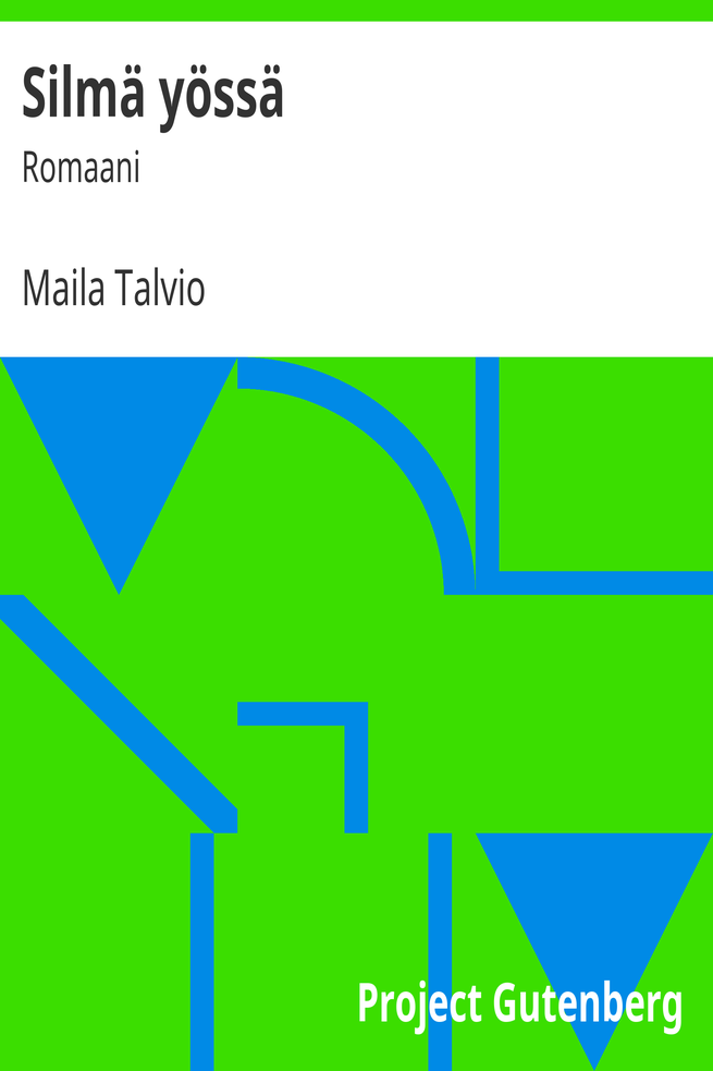 Silmä yössä cover