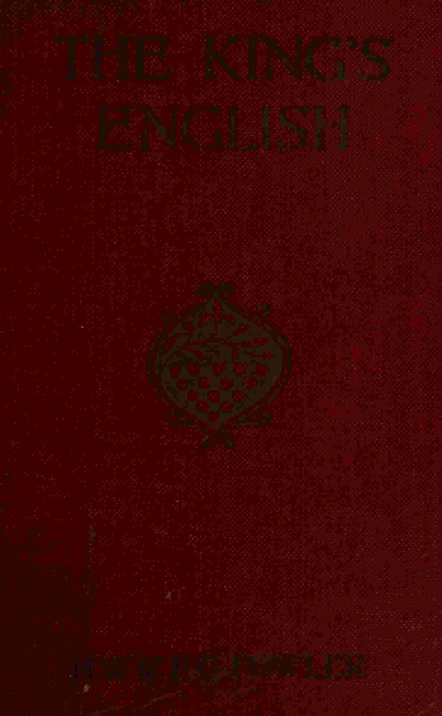 The King's English cover
