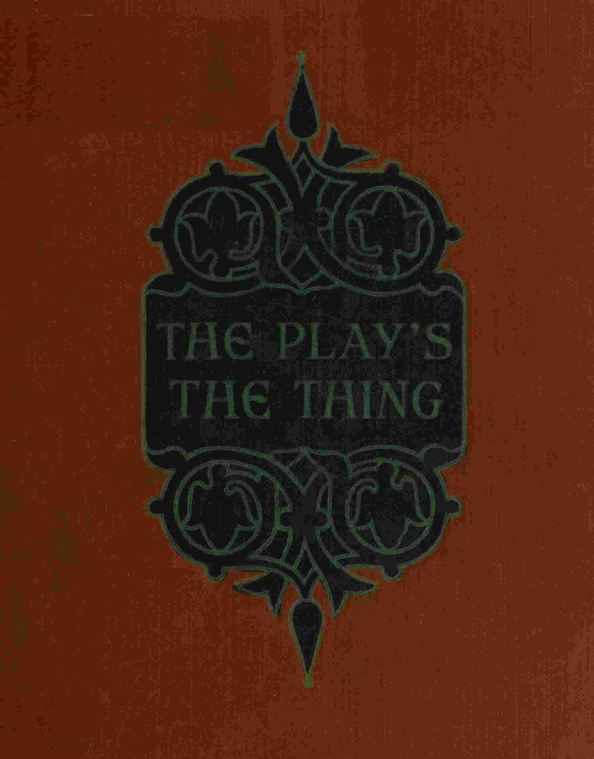 The play's the thing cover