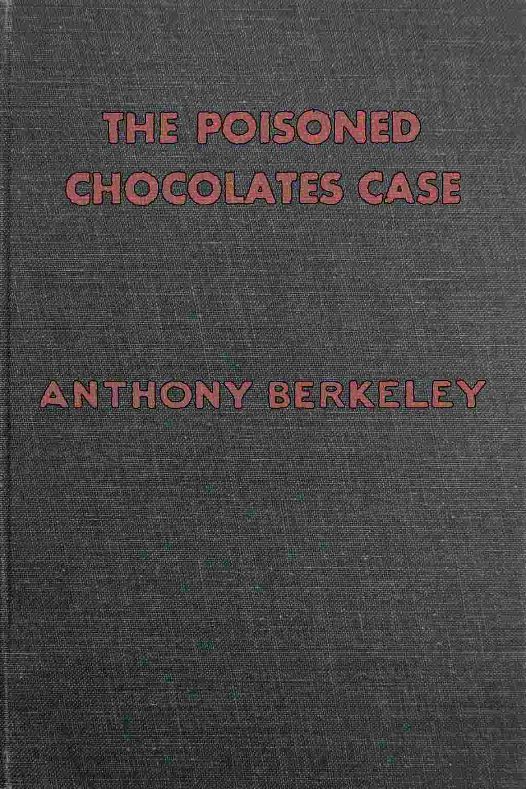 The poisoned chocolates case cover