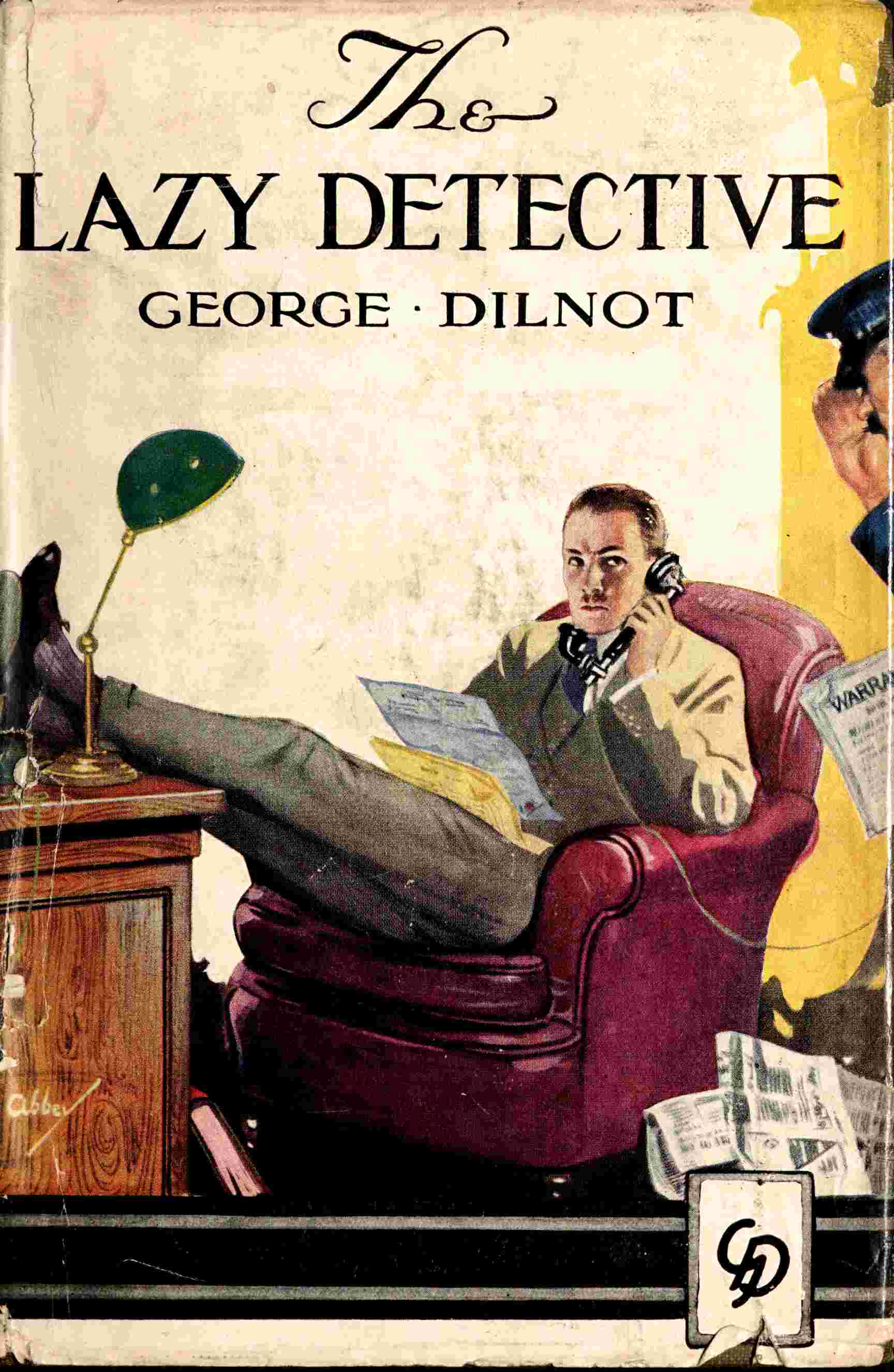 The lazy detective cover