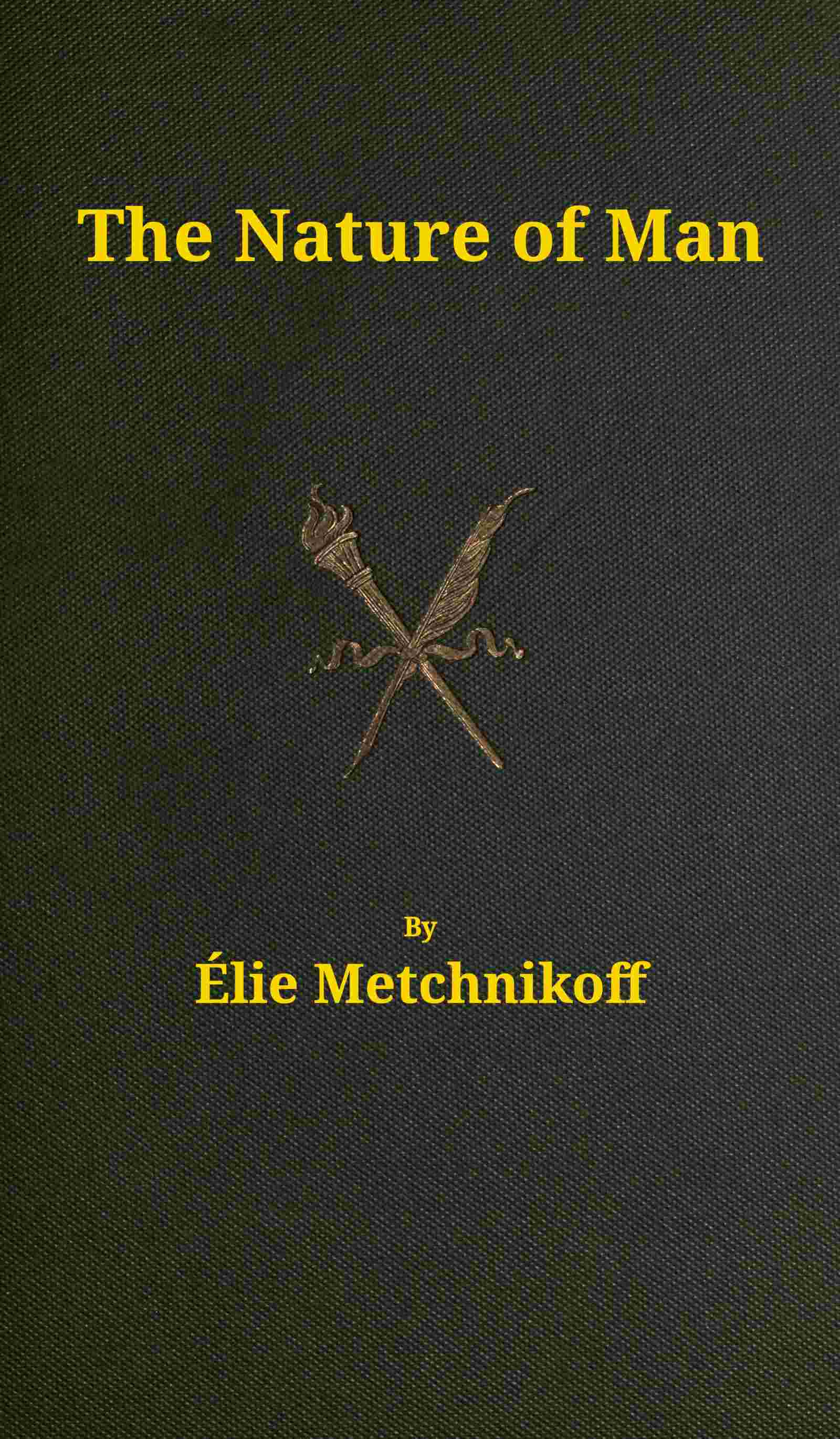 The nature of man cover