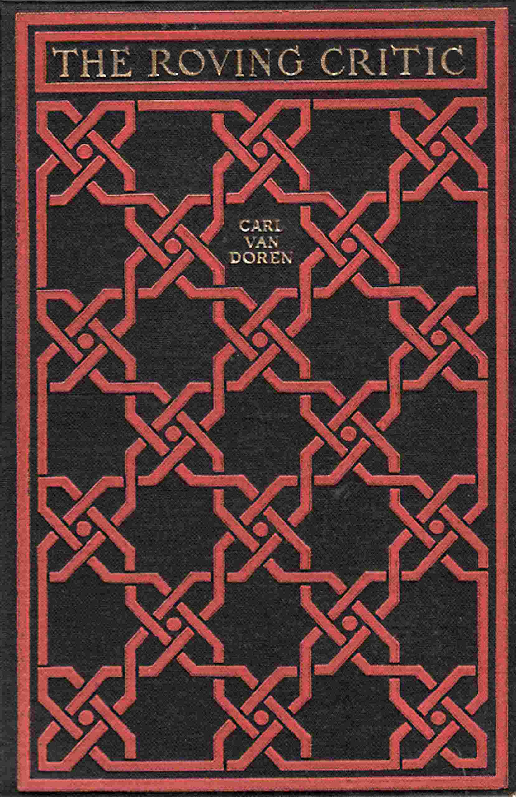 The roving critic cover