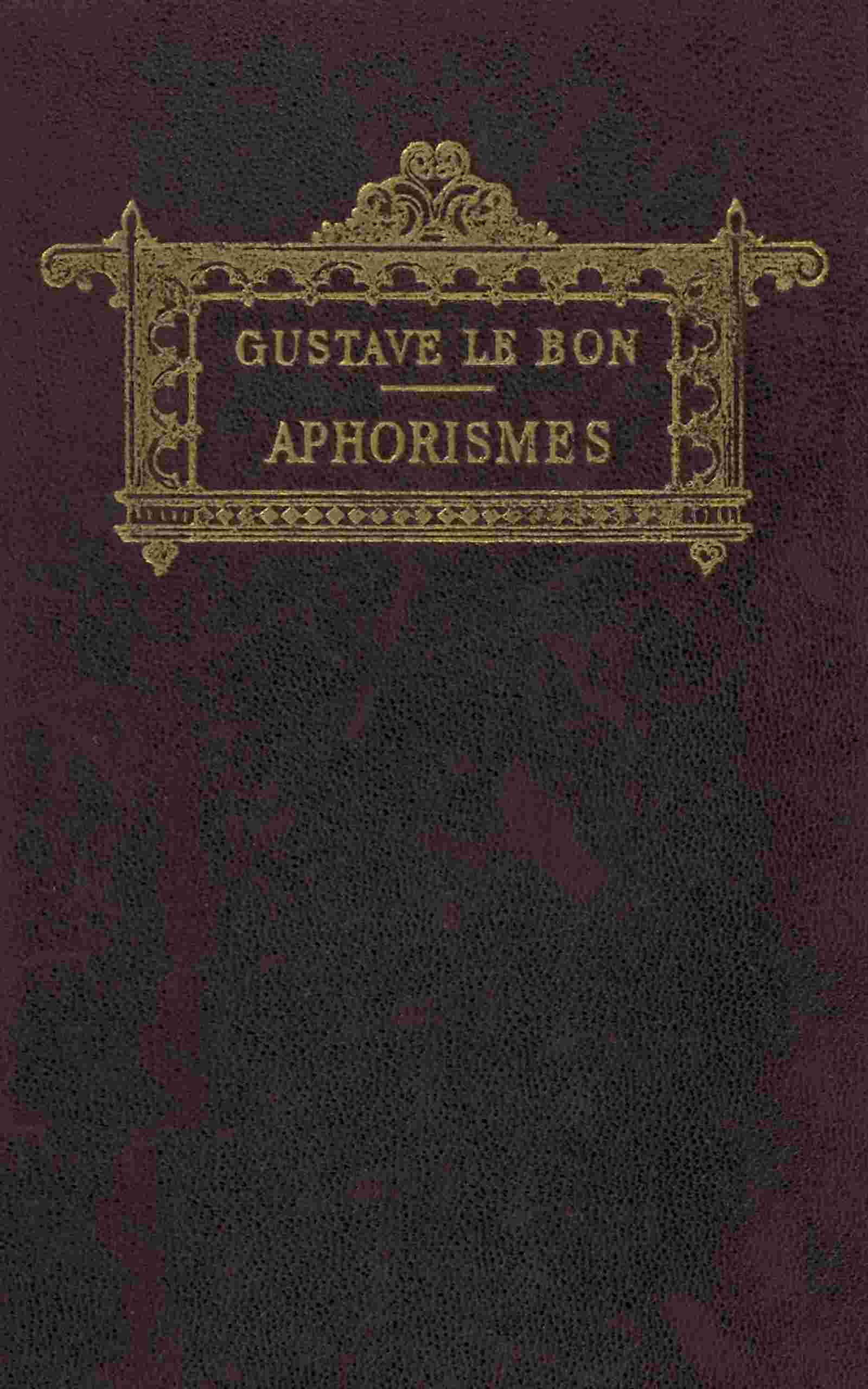 Aphorismes du temps présent cover