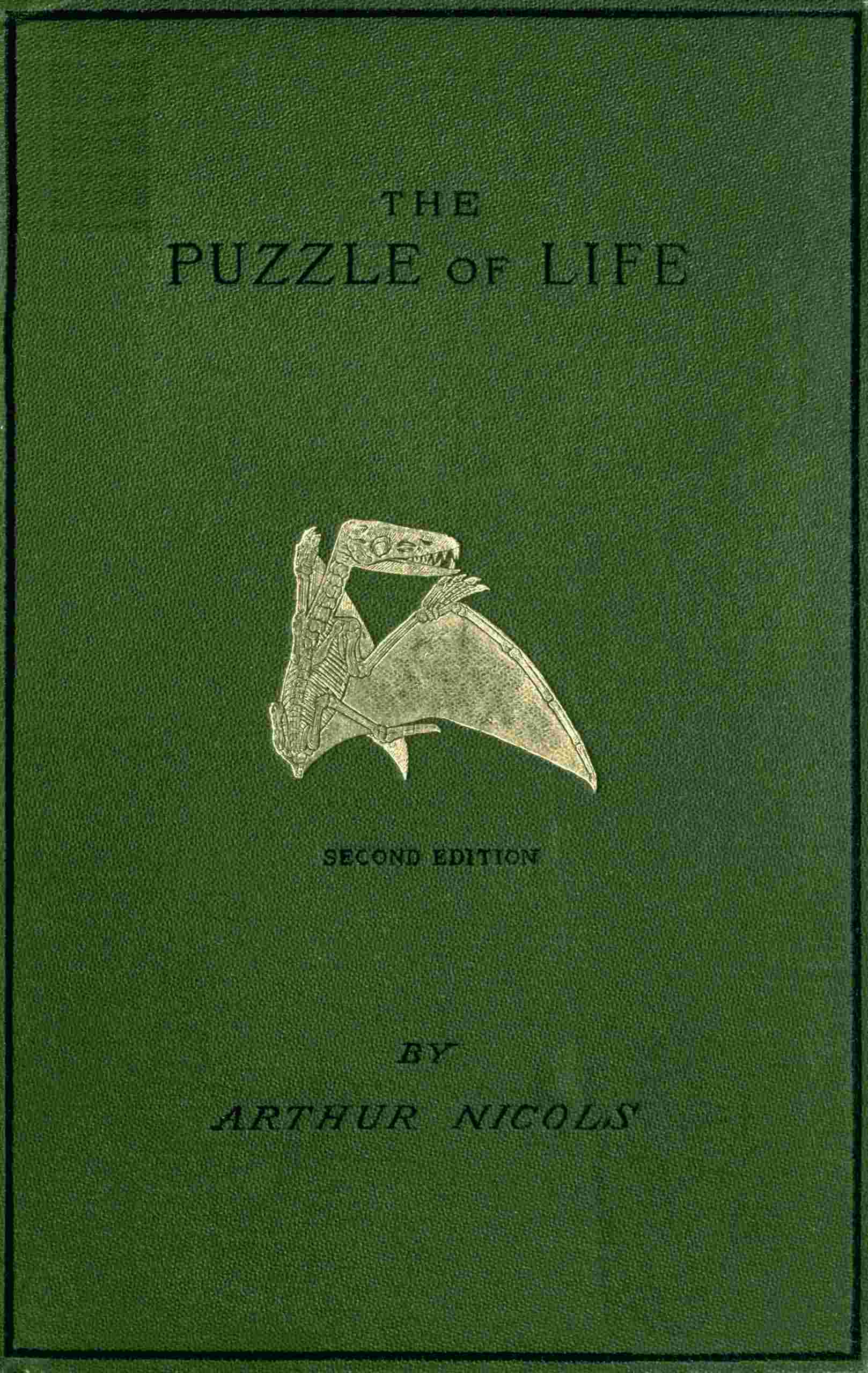 The puzzle of life and how it has been put together cover