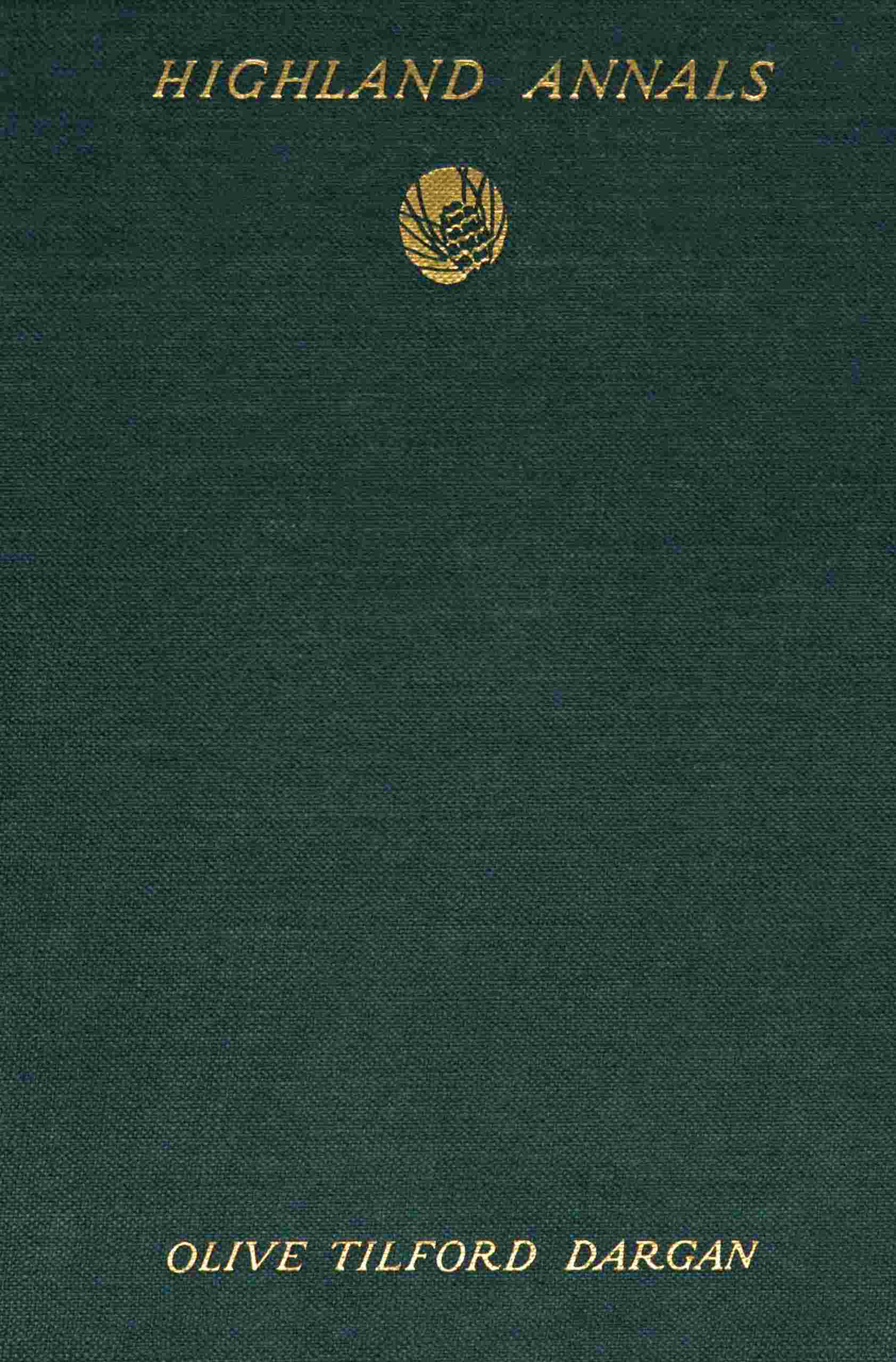 Highland annals cover