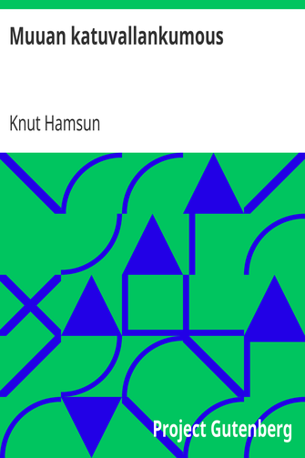 Muuan katuvallankumous cover