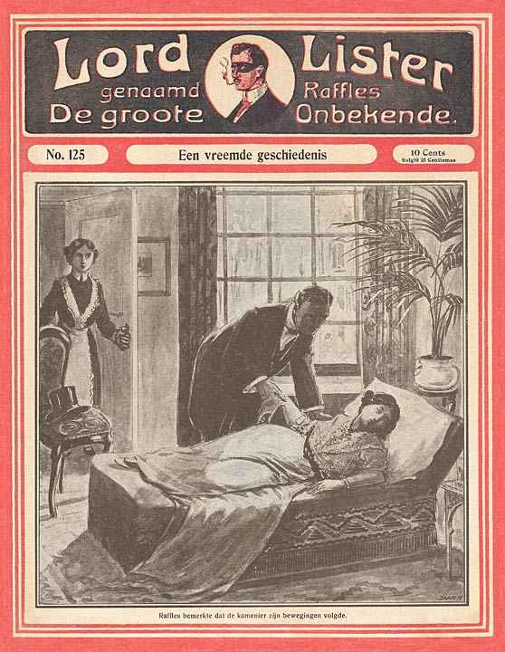 Lord Lister No. 0125: Een vreemde geschiedenis cover