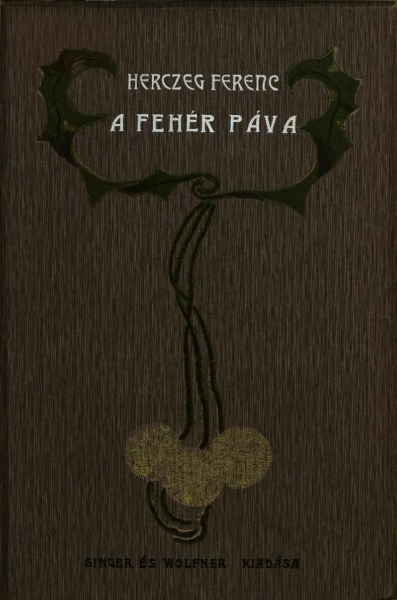 A fehér páva cover