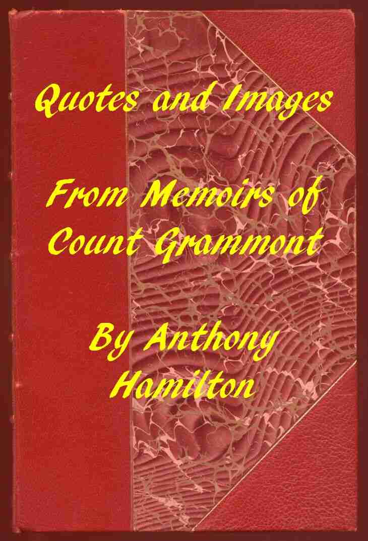 Quotes and Images From Memoirs of Count Grammont cover