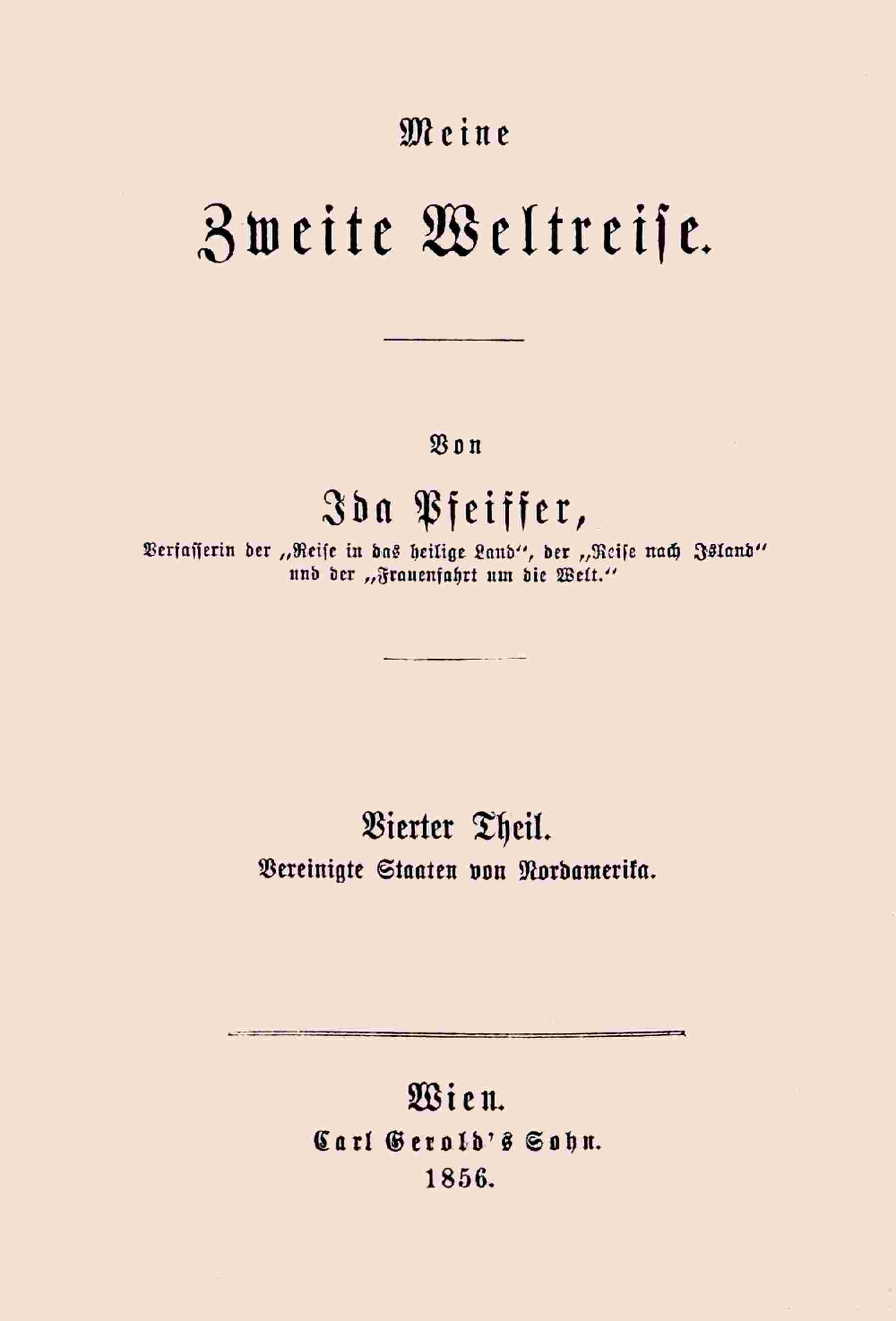 Meine zweite Weltreise cover