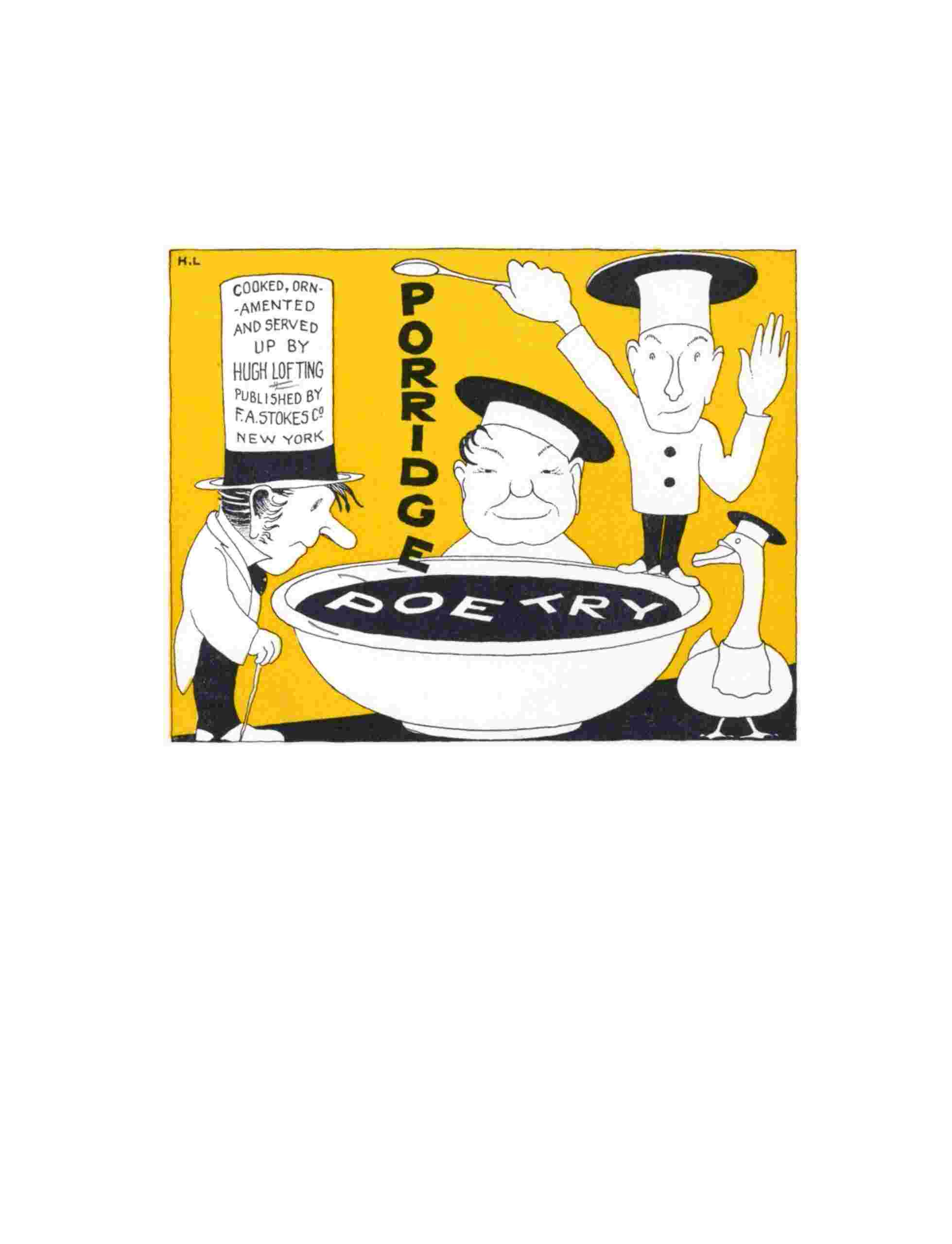 Porridge poetry cover