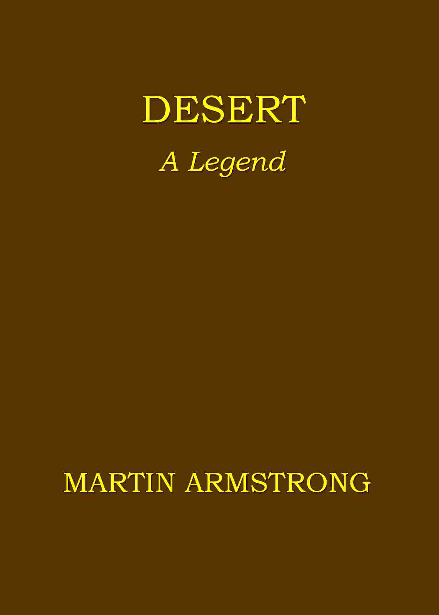 Desert cover