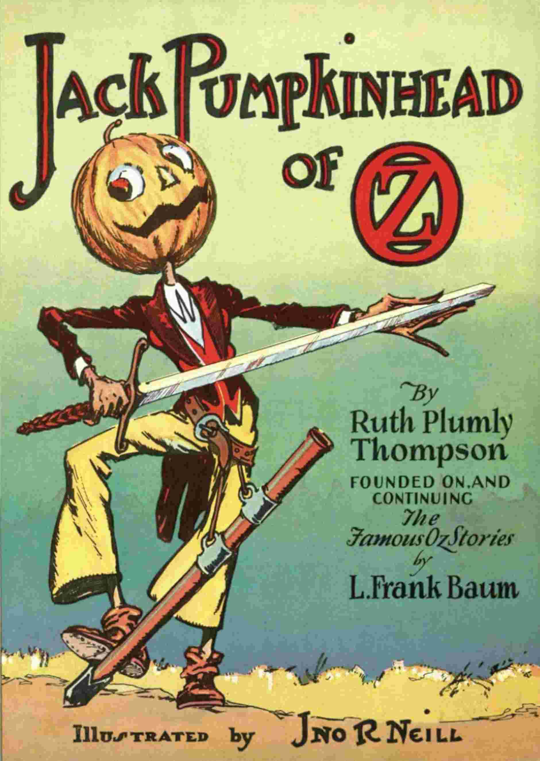 Jack Pumpkinhead of Oz cover